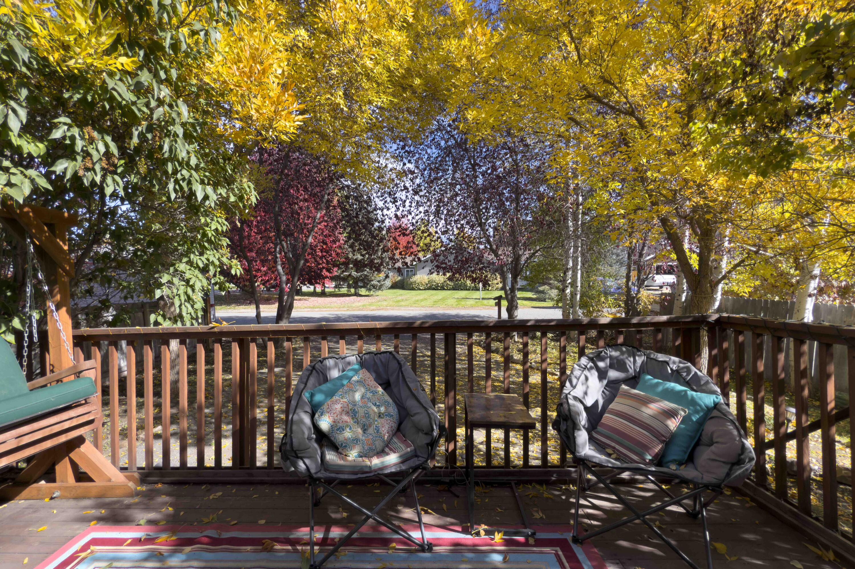 View from front deck