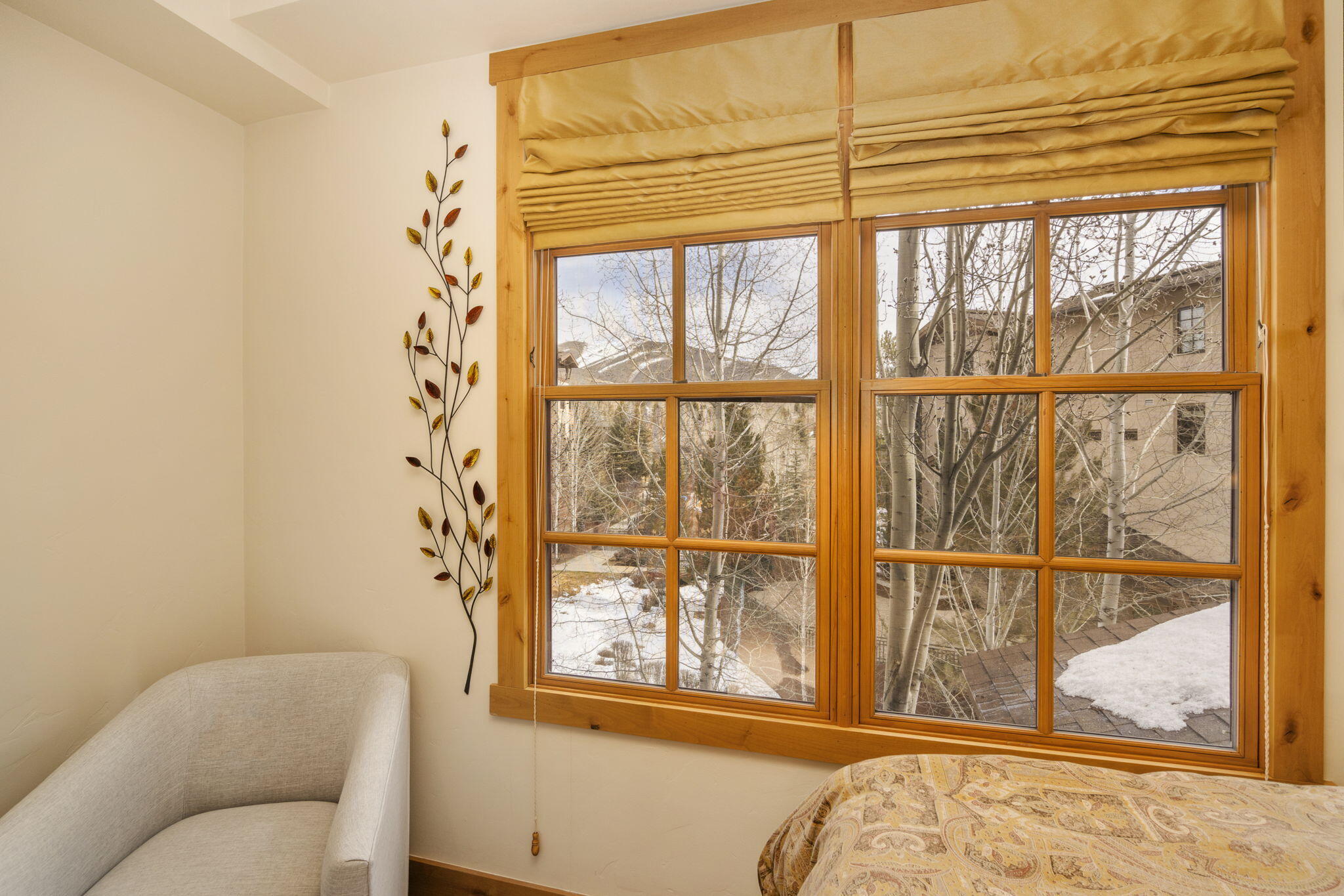 Views from Bedroom suite