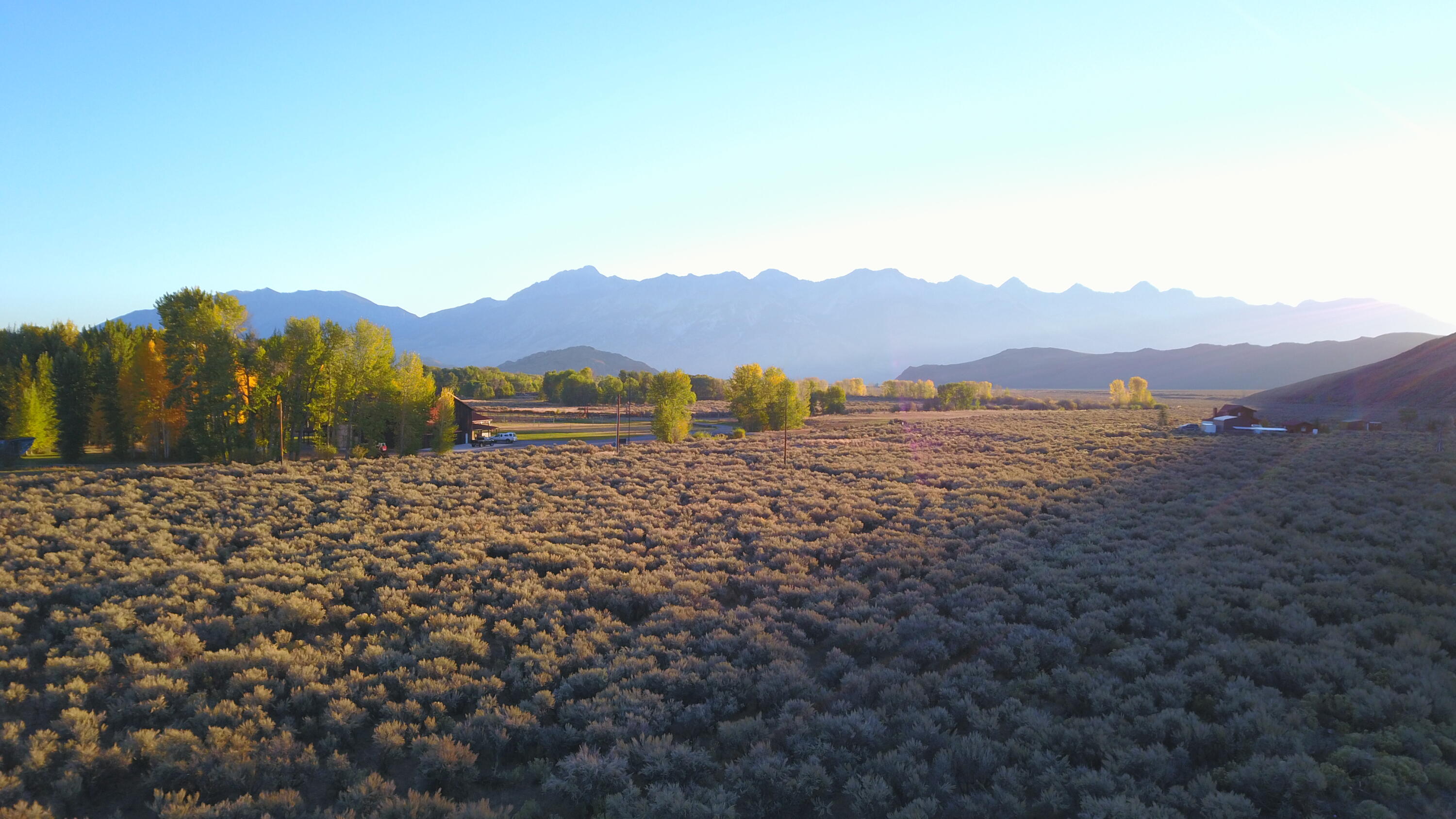 Looking Across 10 AC to Borah