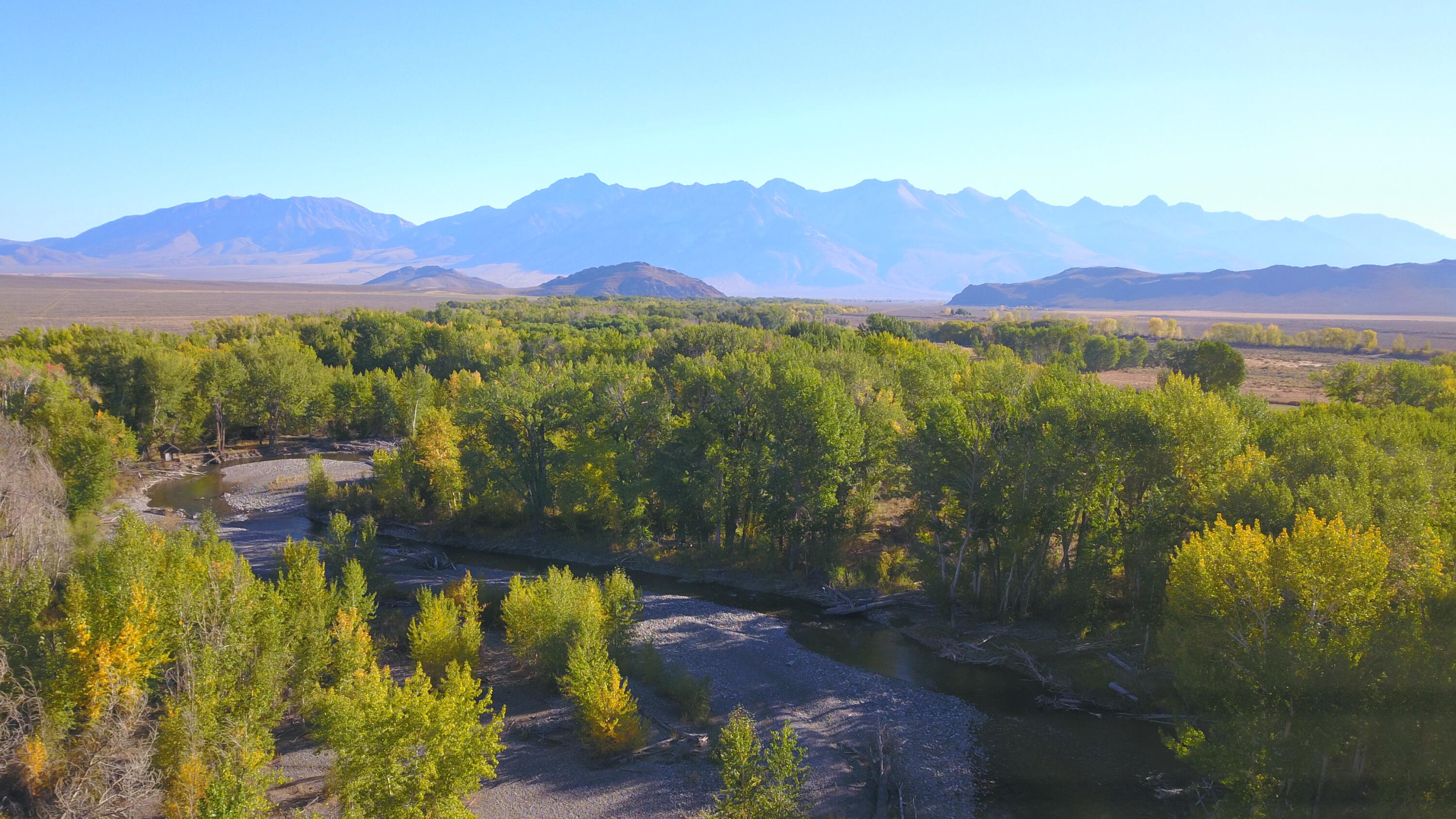 Above River Behind Lot