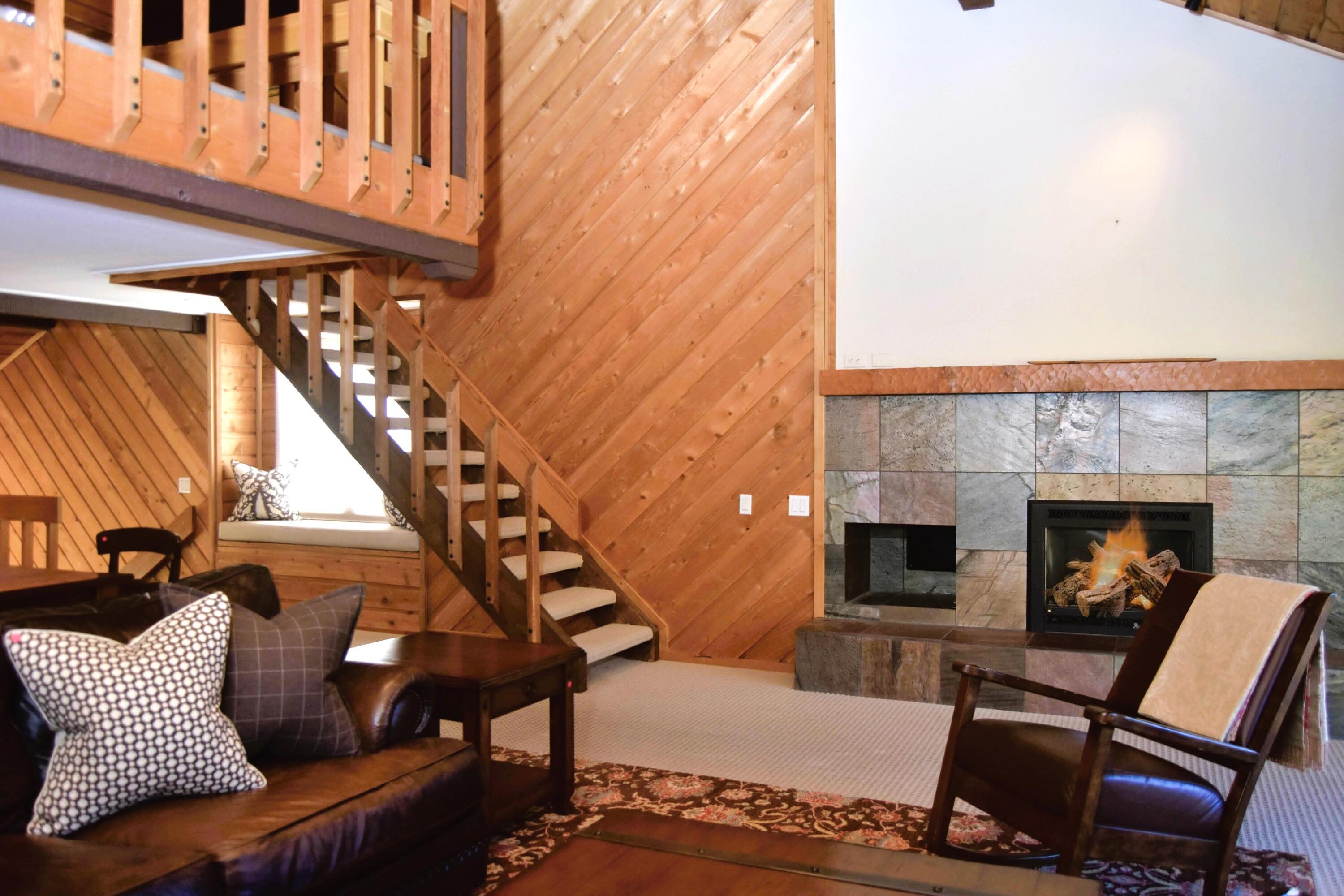 Living Room with Fireplace