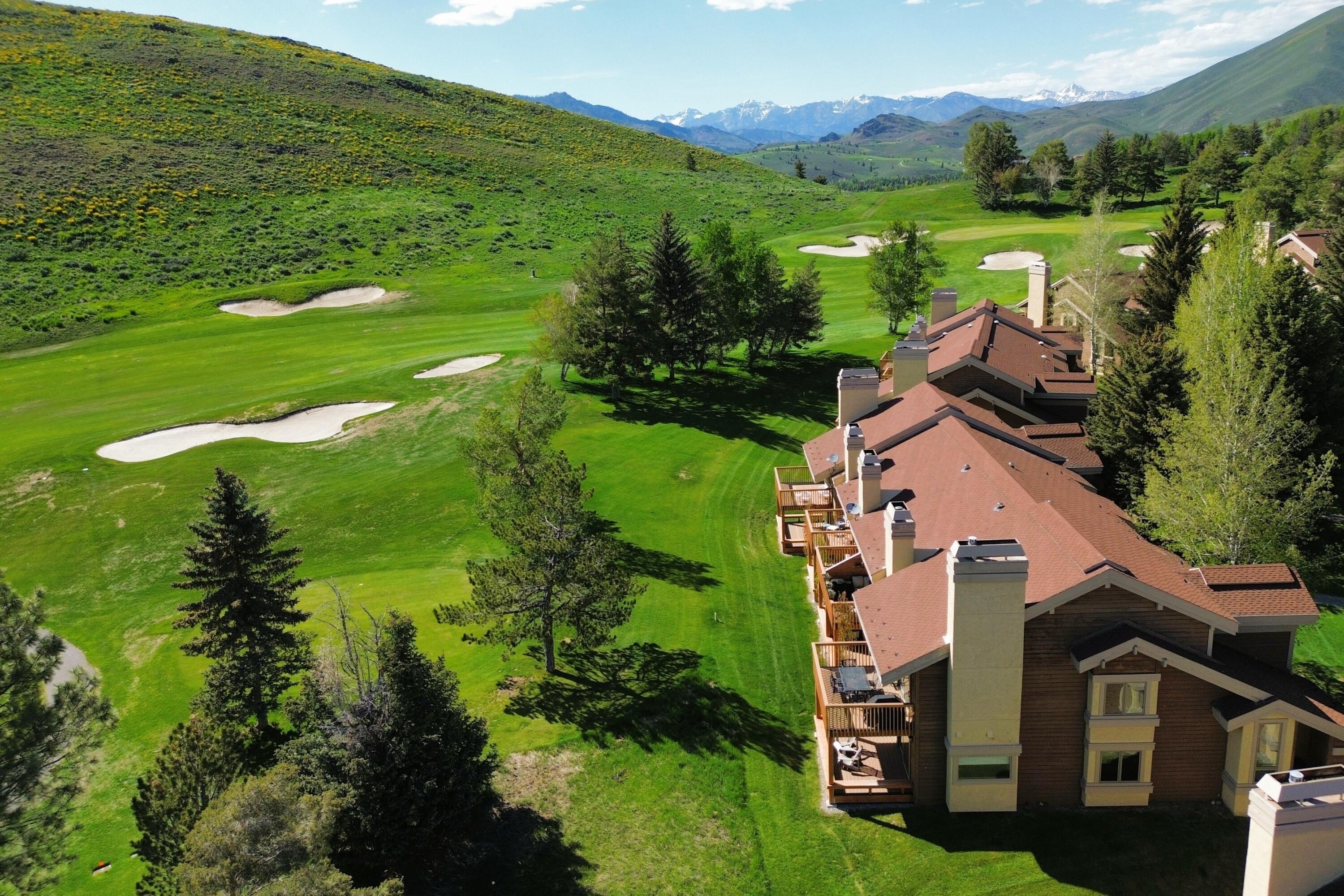 Aerial Looking North