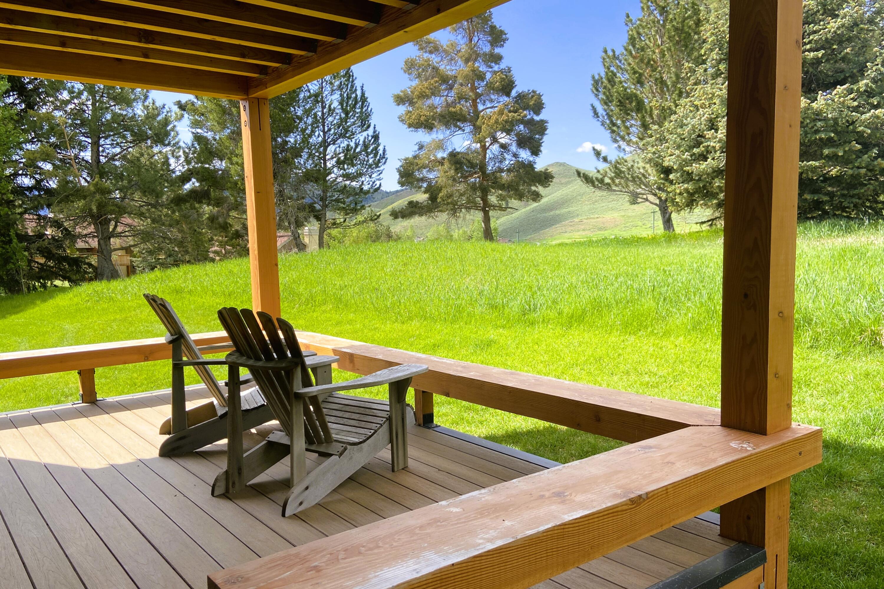 Sunburst Summer Bedroom Patio