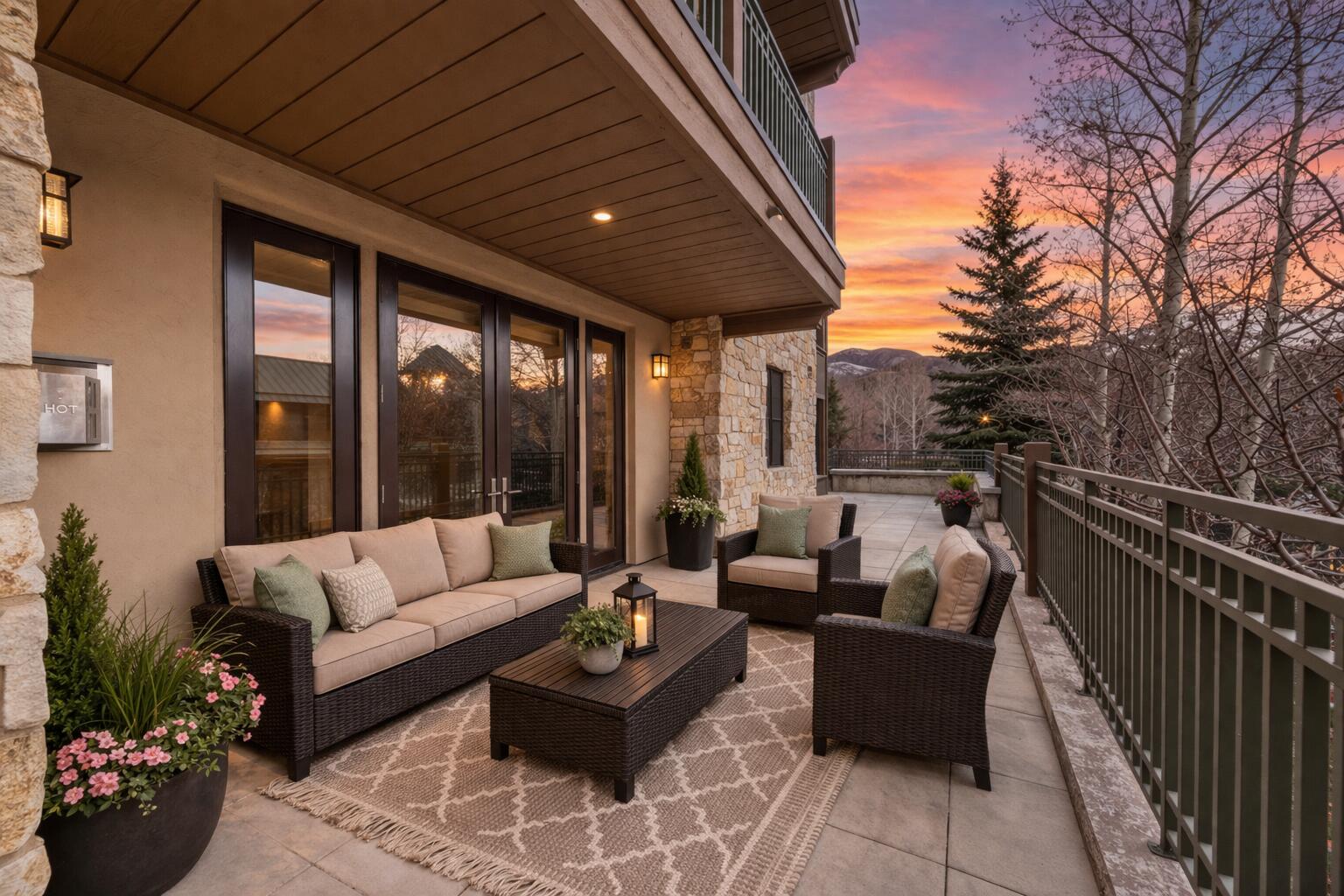 Patio - Virtually staged