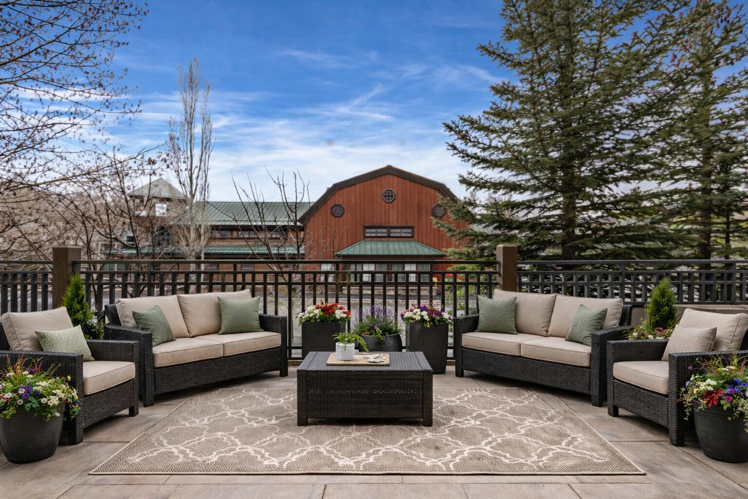 Patio - Virtually staged