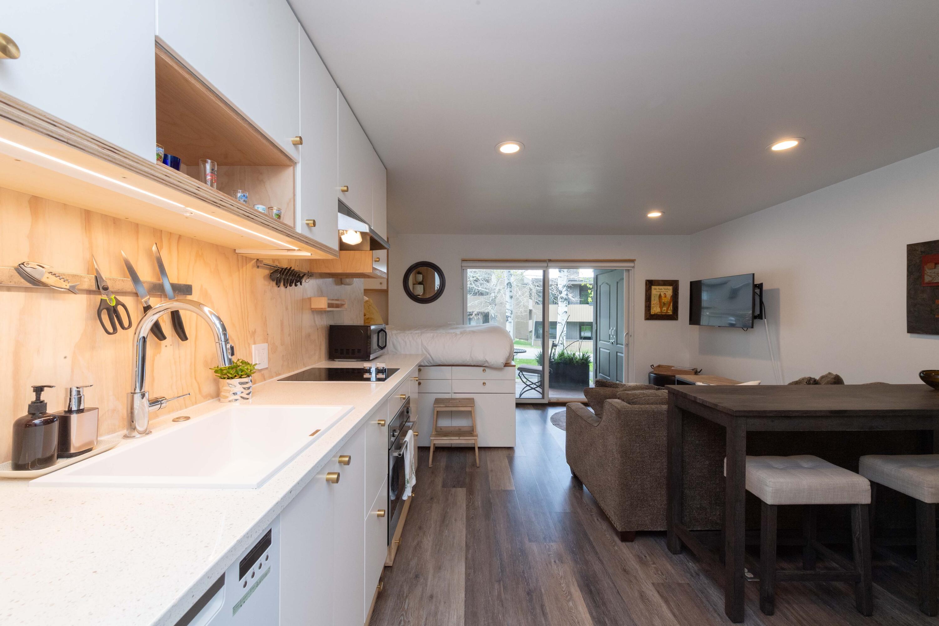 Updated Kitchen & Living