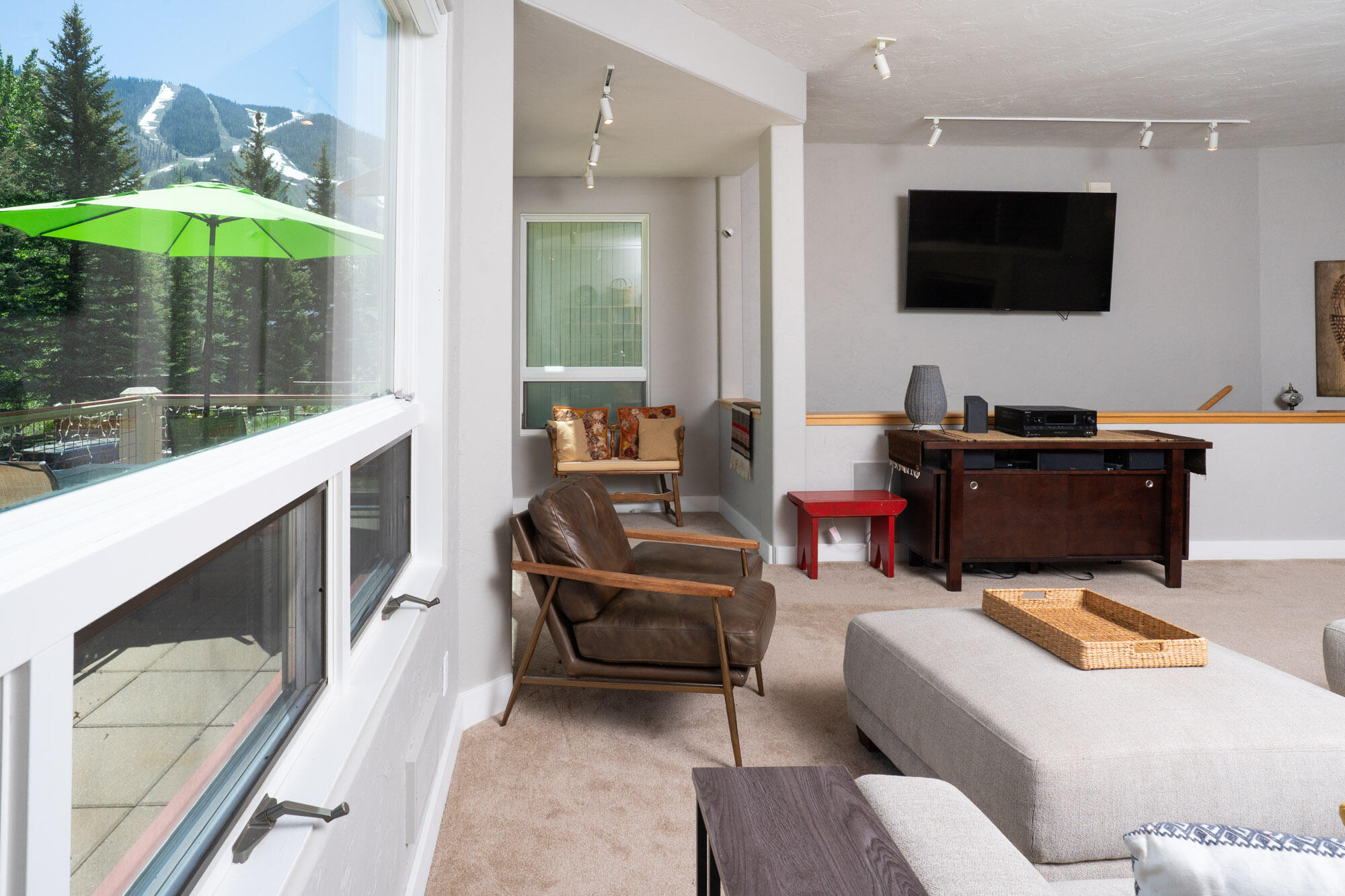 Living Area and Views of Baldy