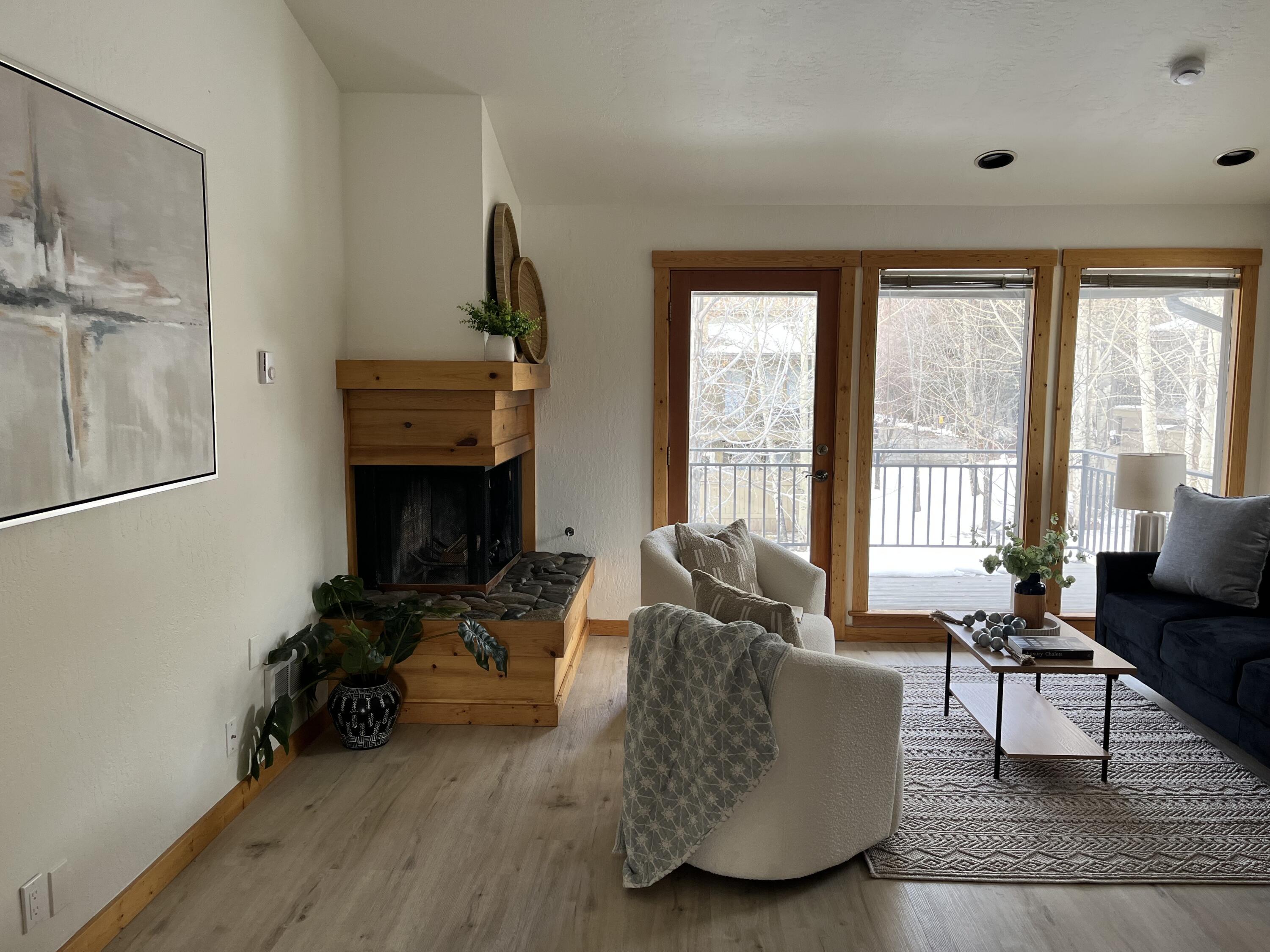 Great room with tons of light