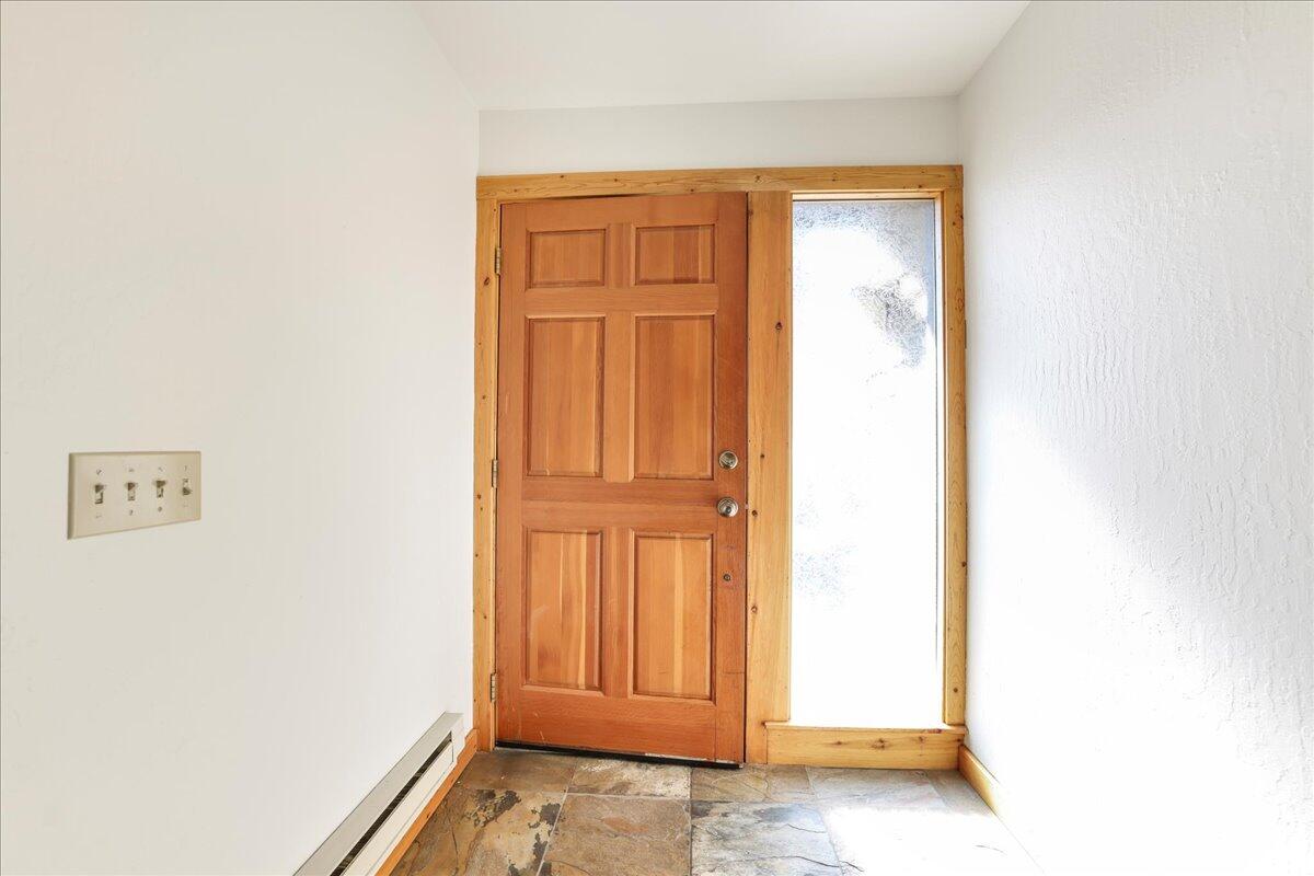 Interior entry