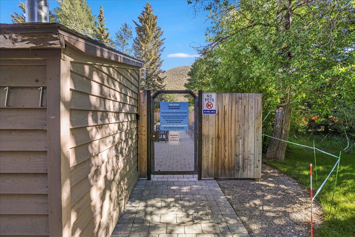Entry by pool key only