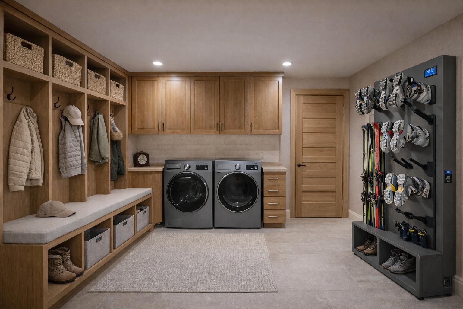 Reimagined Laundry/Mudroom