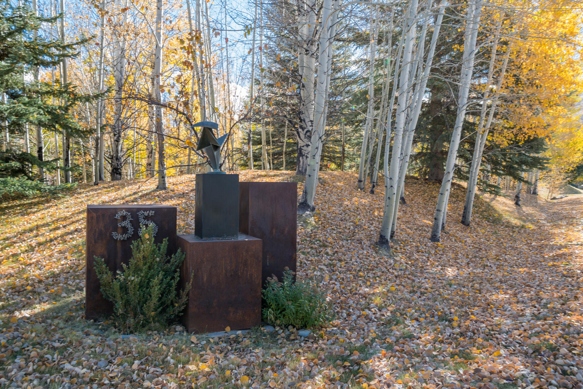 Custom address sculpture