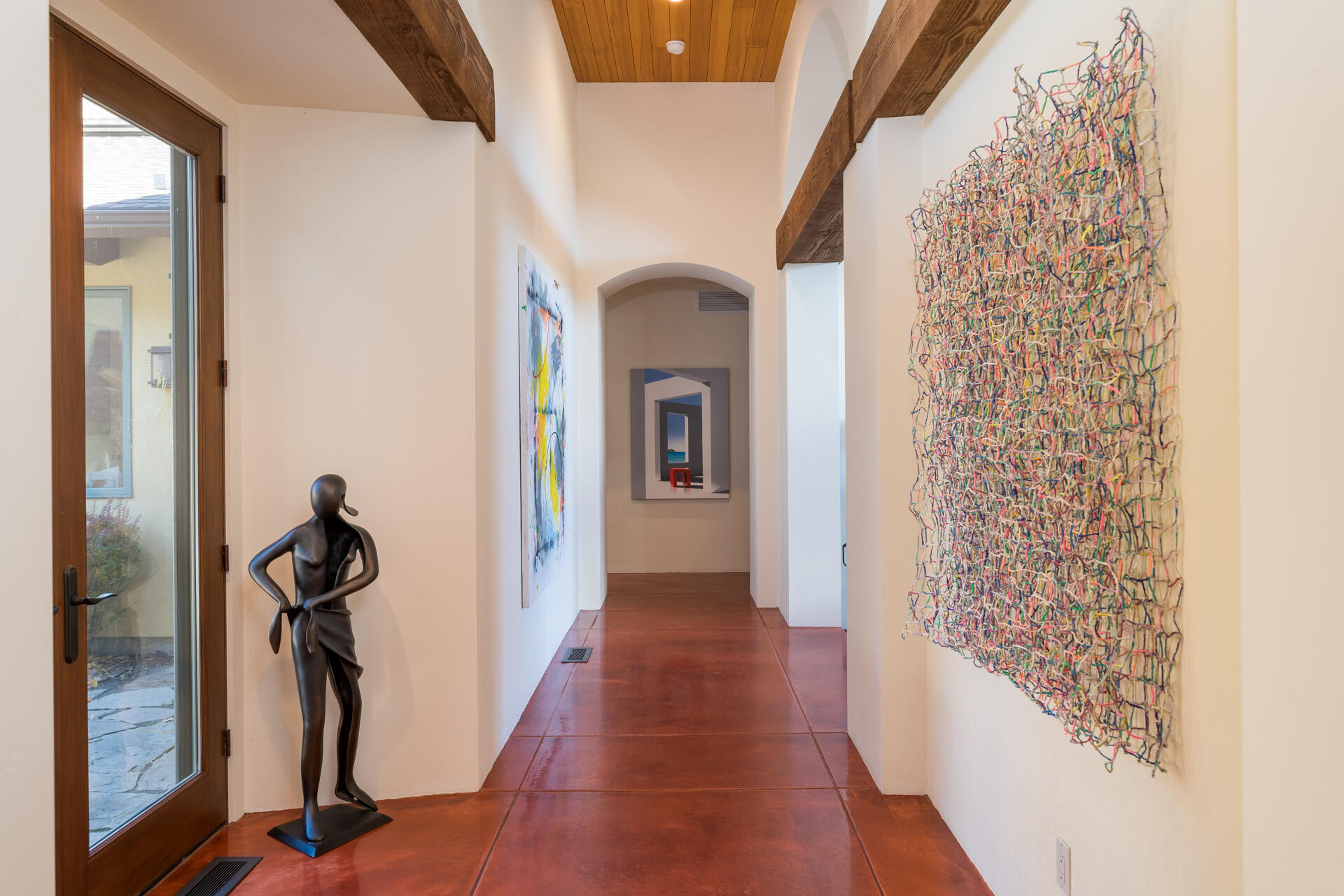 Entry art walls