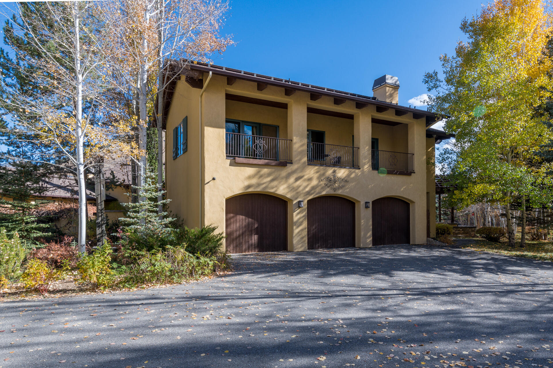 East facing garage
