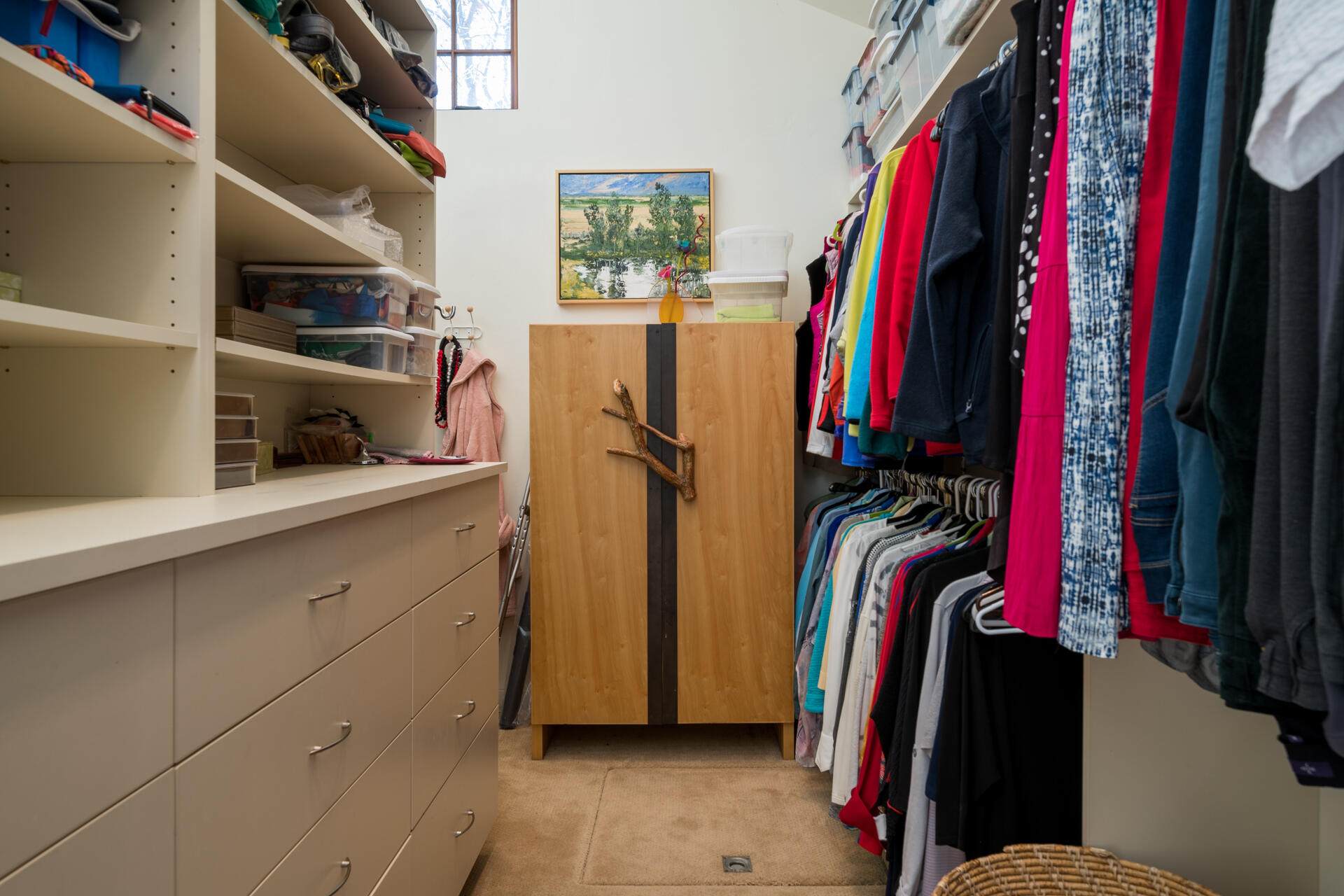 Walkin closet in primary
