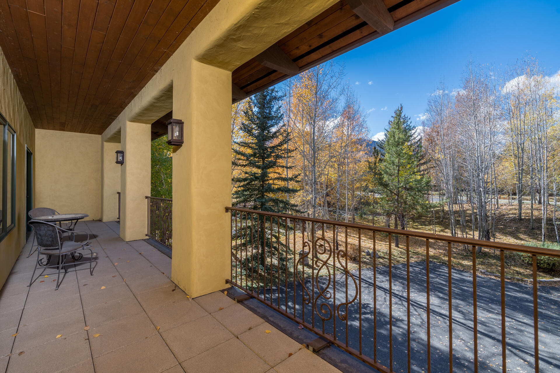 Balcony facing west in 3rd bedroom
