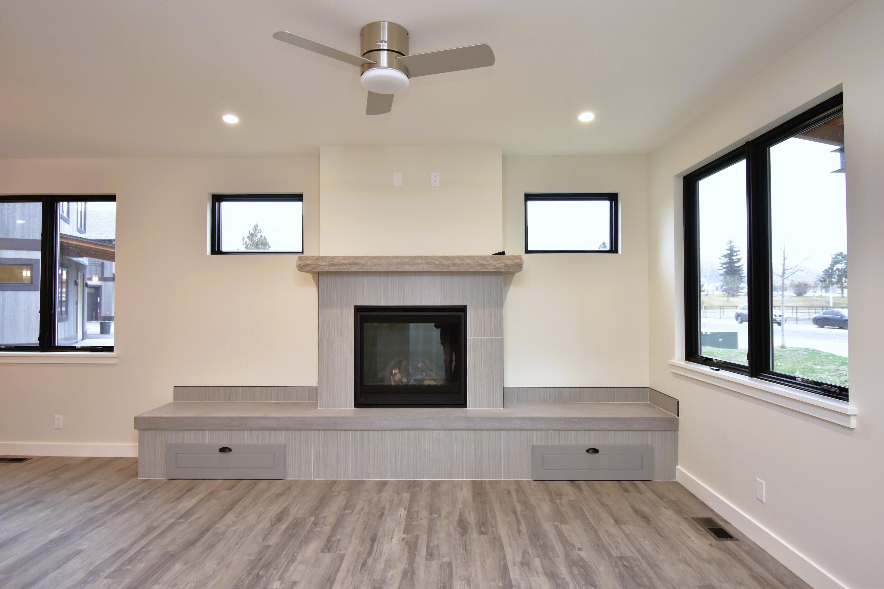 Custome Tile Fireplace