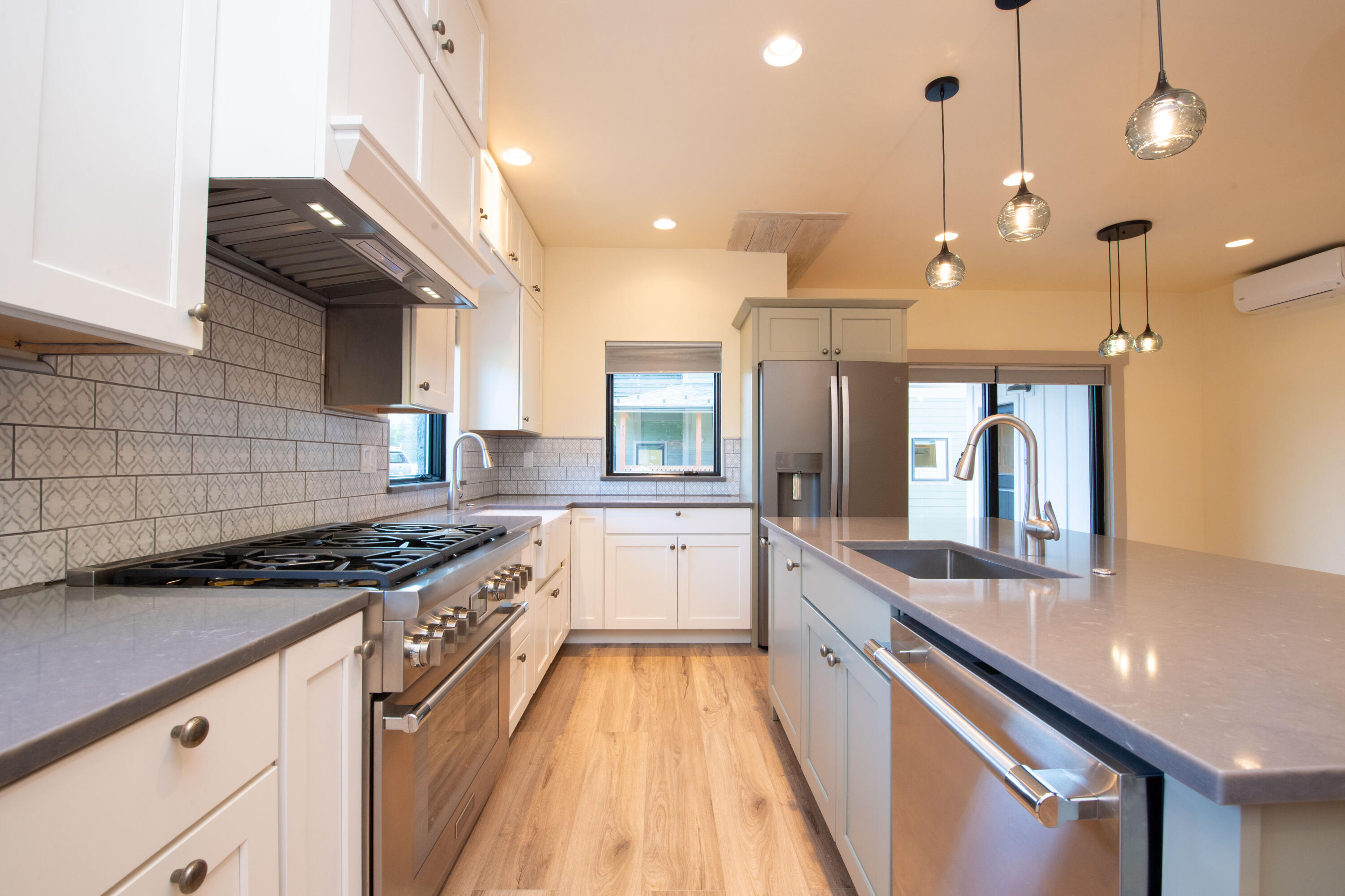 Kitchen looking east