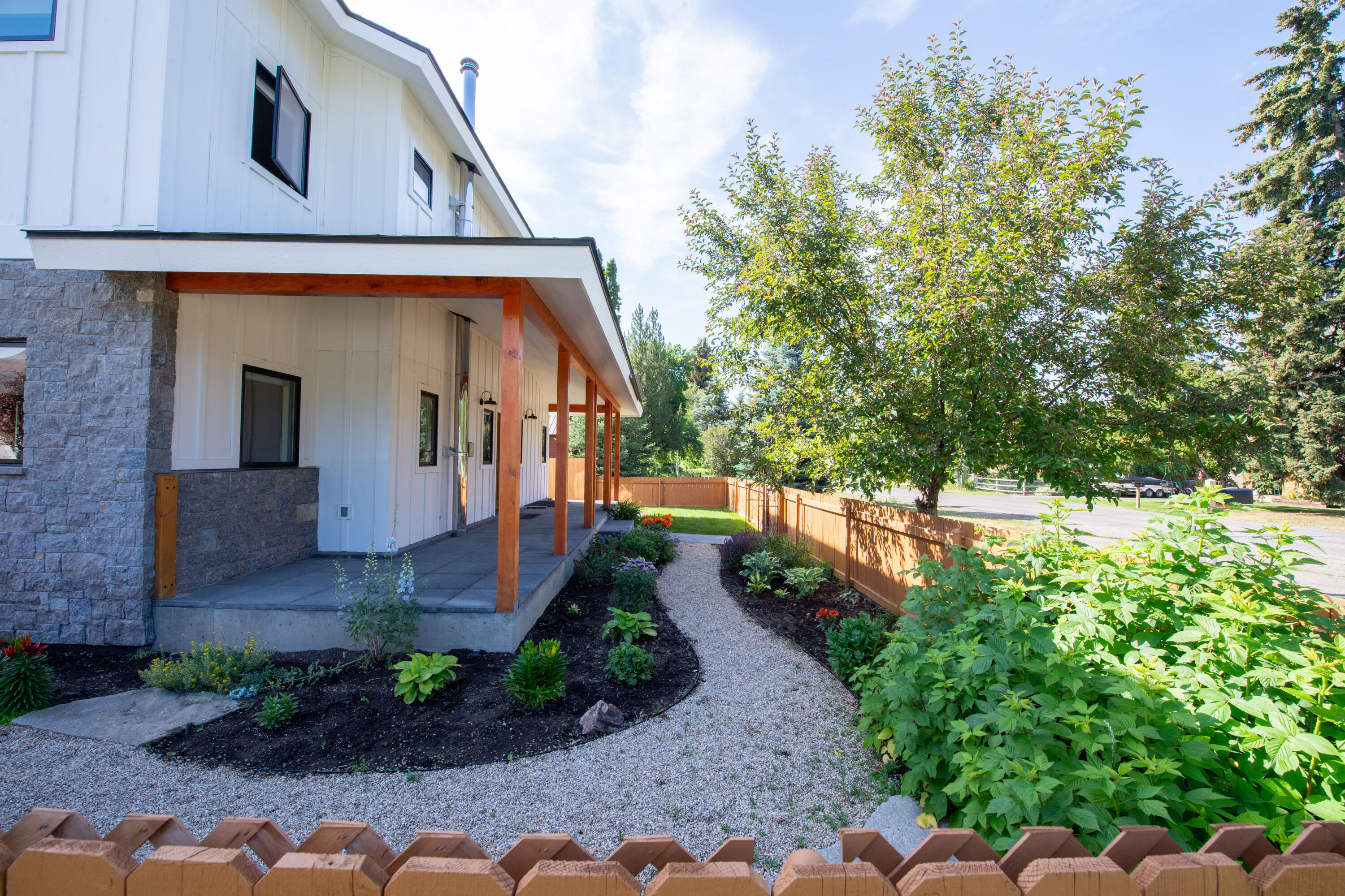 Front of House with path