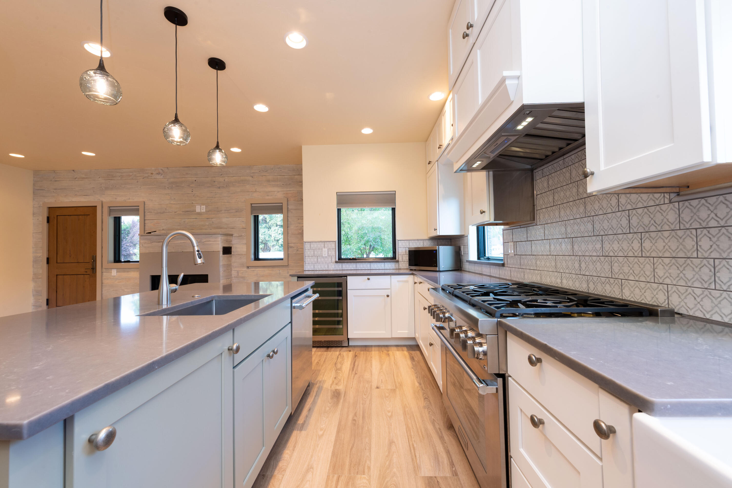 Kitchen towards street