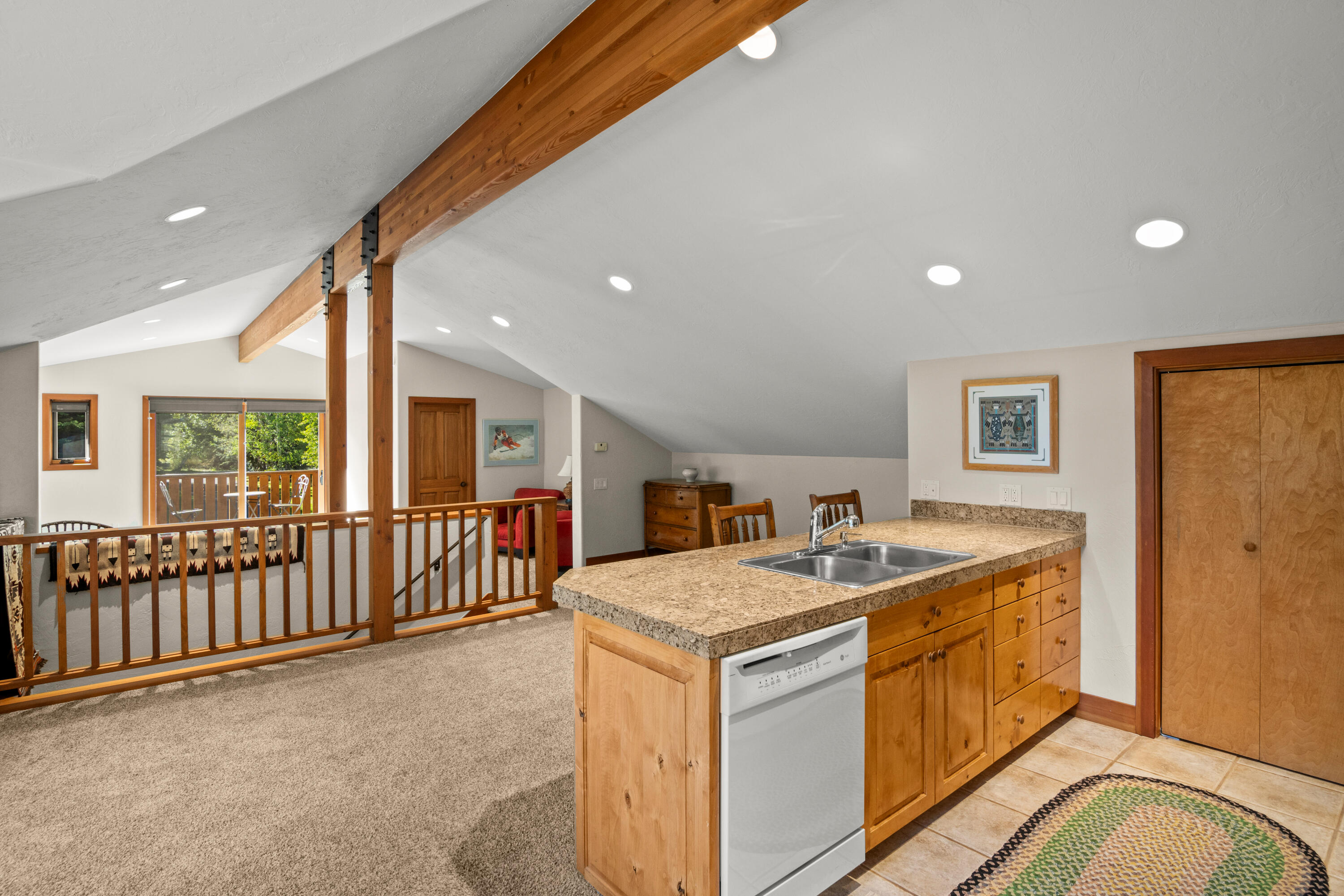 Guest house kitchen/living room