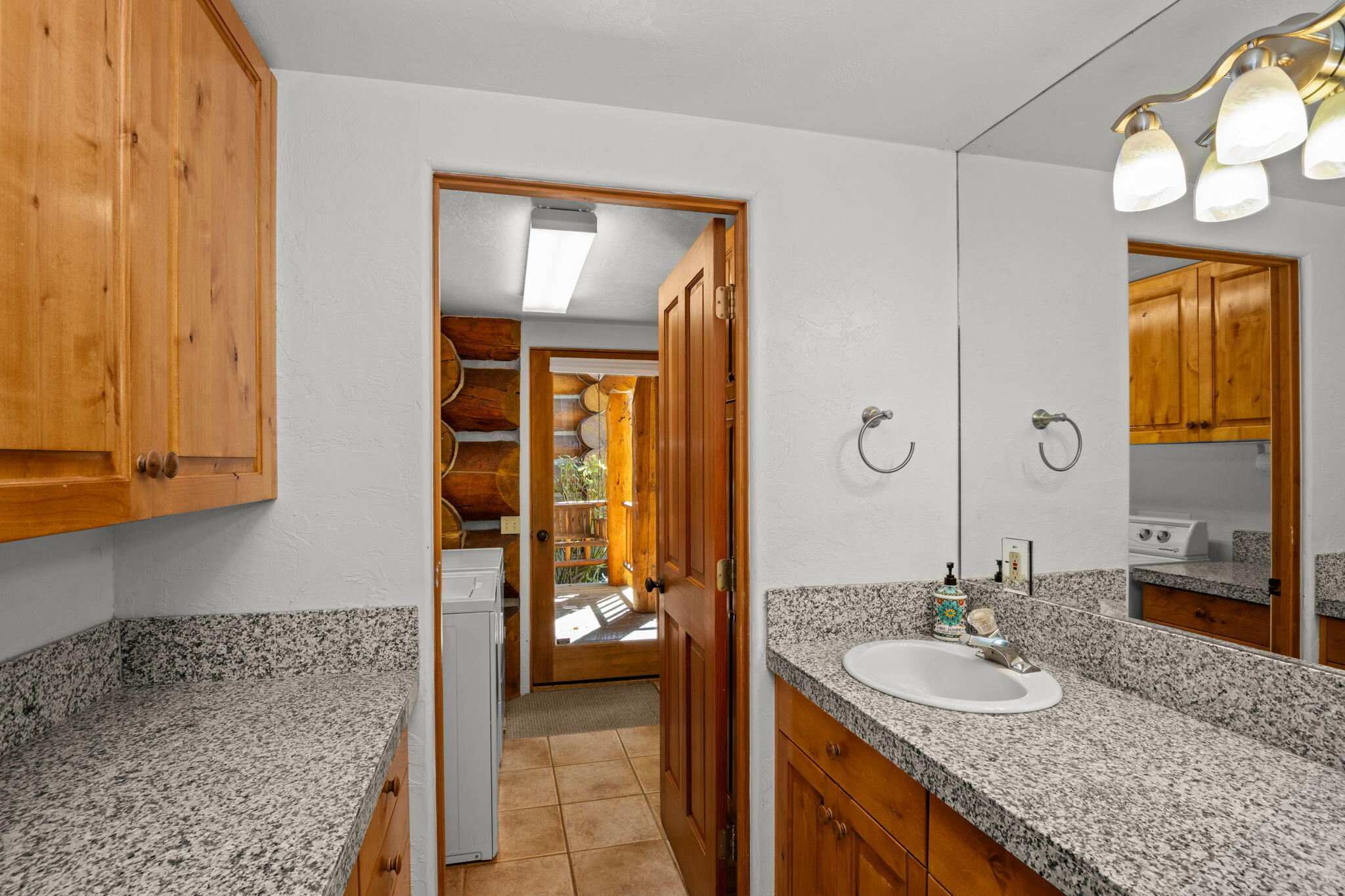 Main Level Bath To Laundry