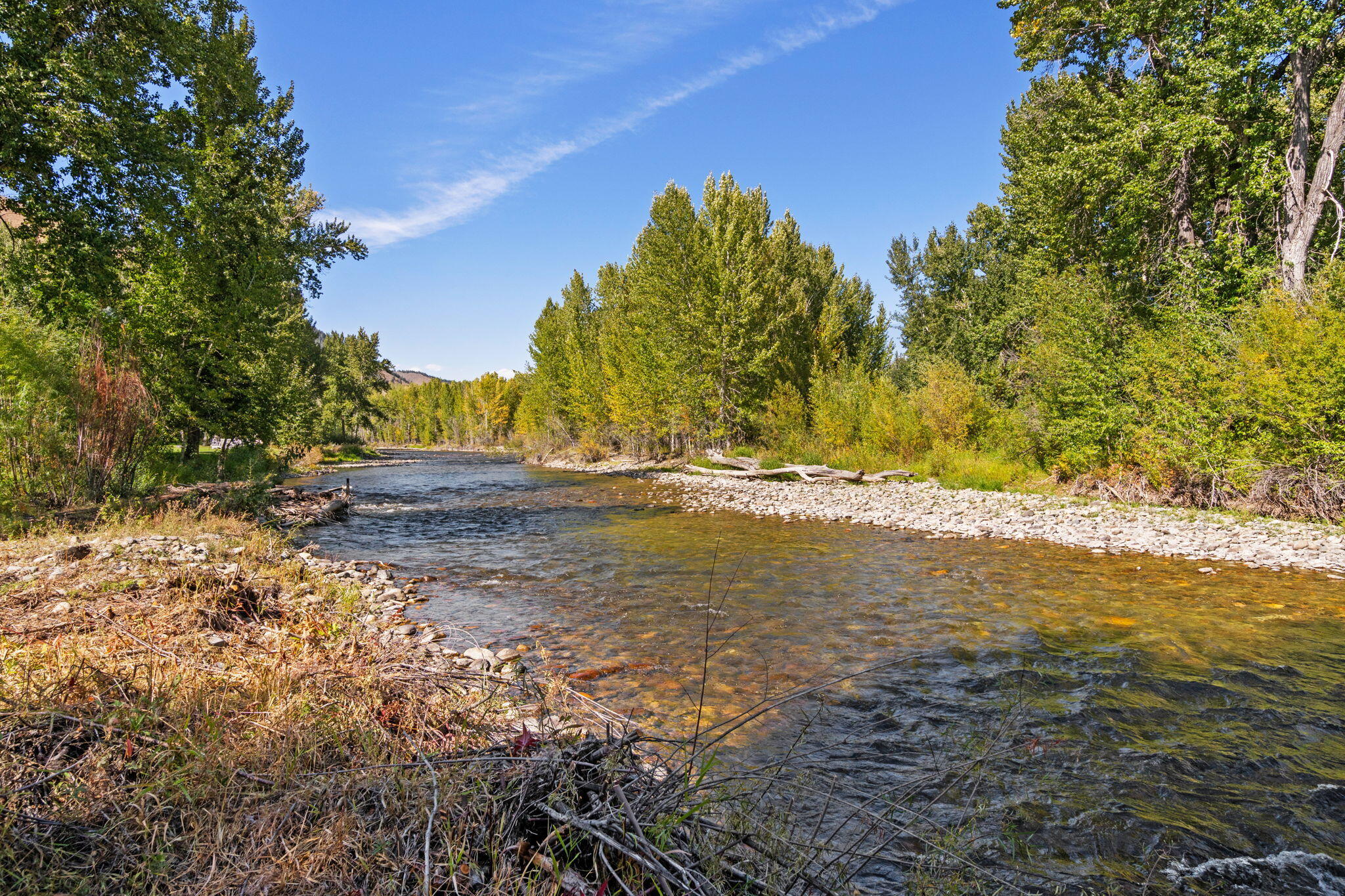 River Frontage On The North