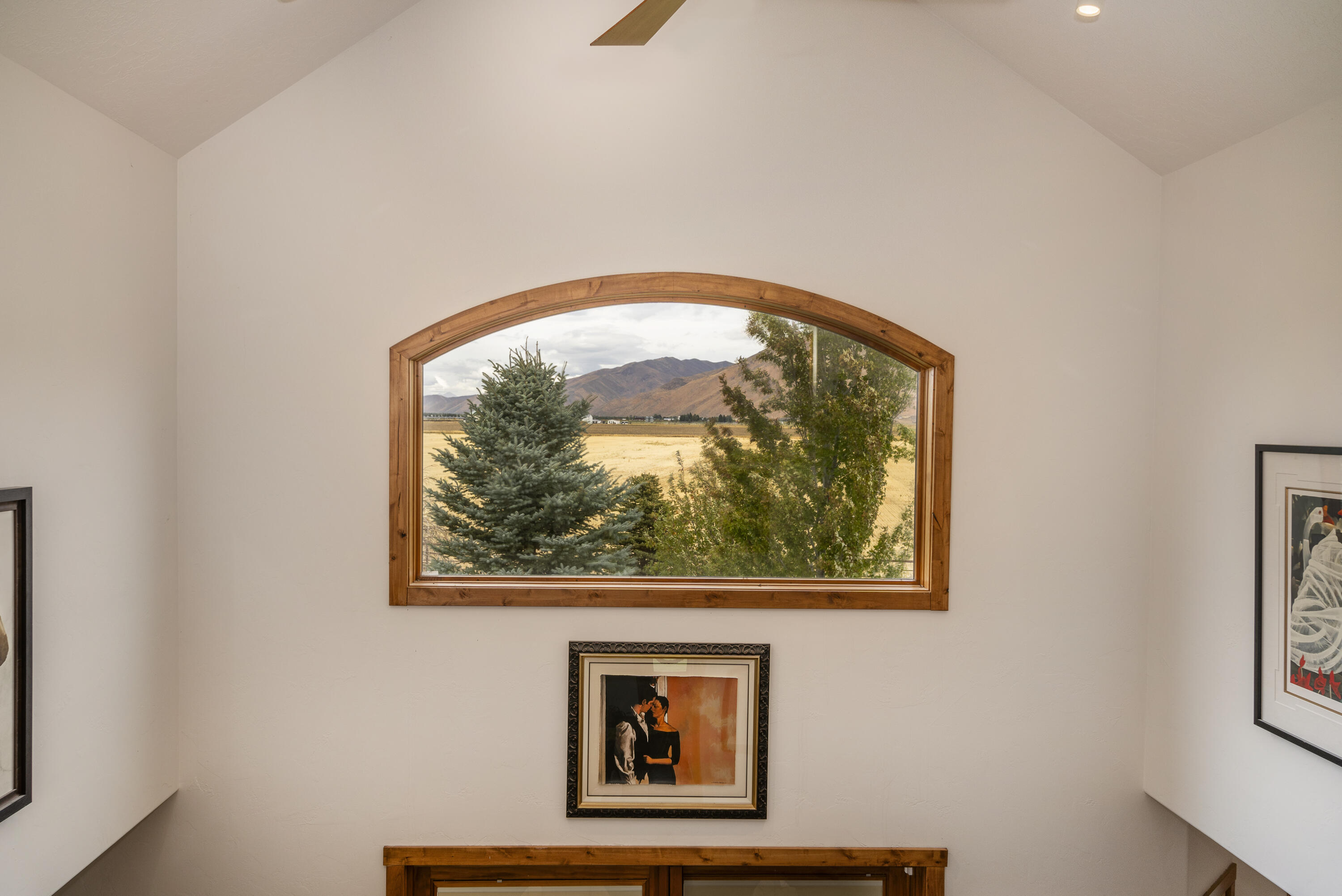 View from upstairs sitting