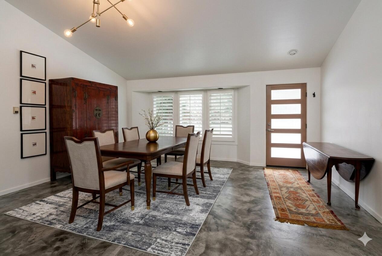 Virtual Staged Dining Room 2