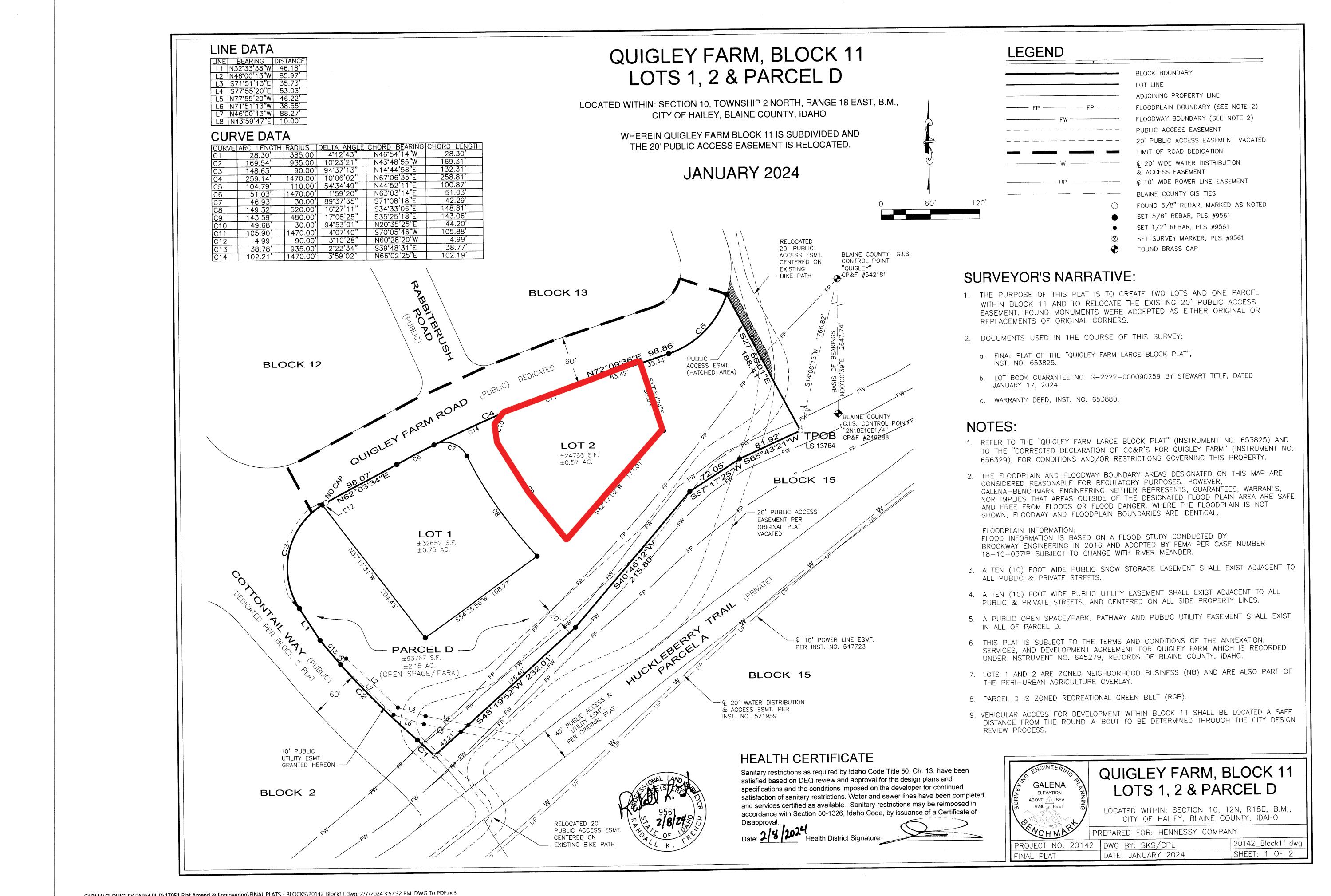 TBD Lot 2 Quigley Farm Rd, Hailey, Idaho image 2