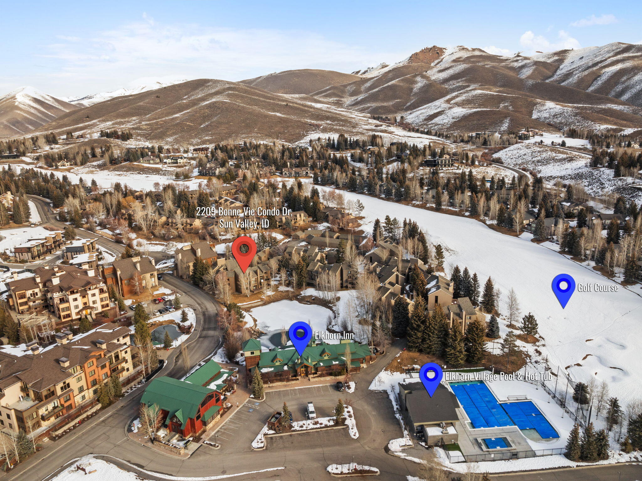 Amenities out the back door