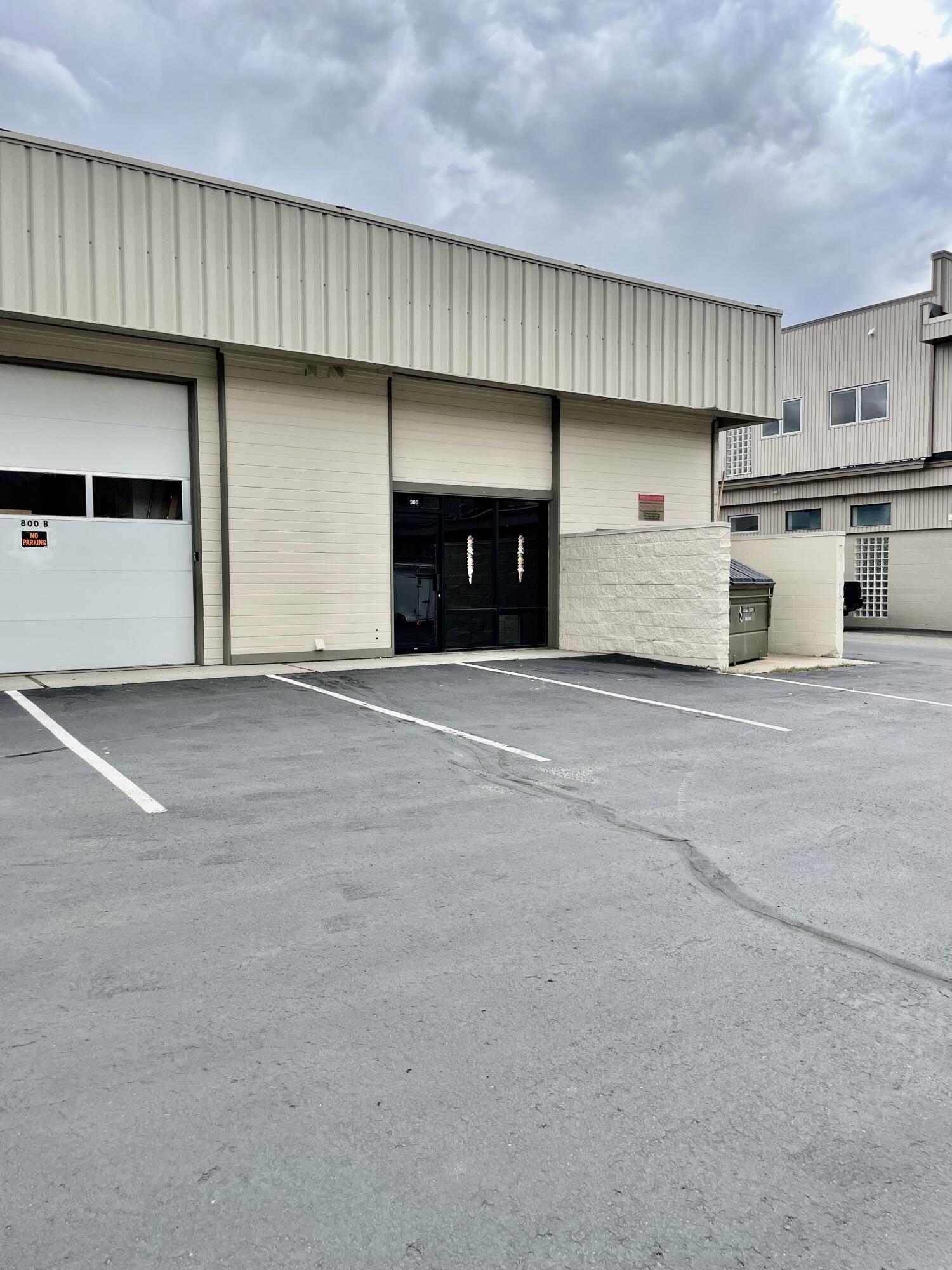 #900 exterior door West facing