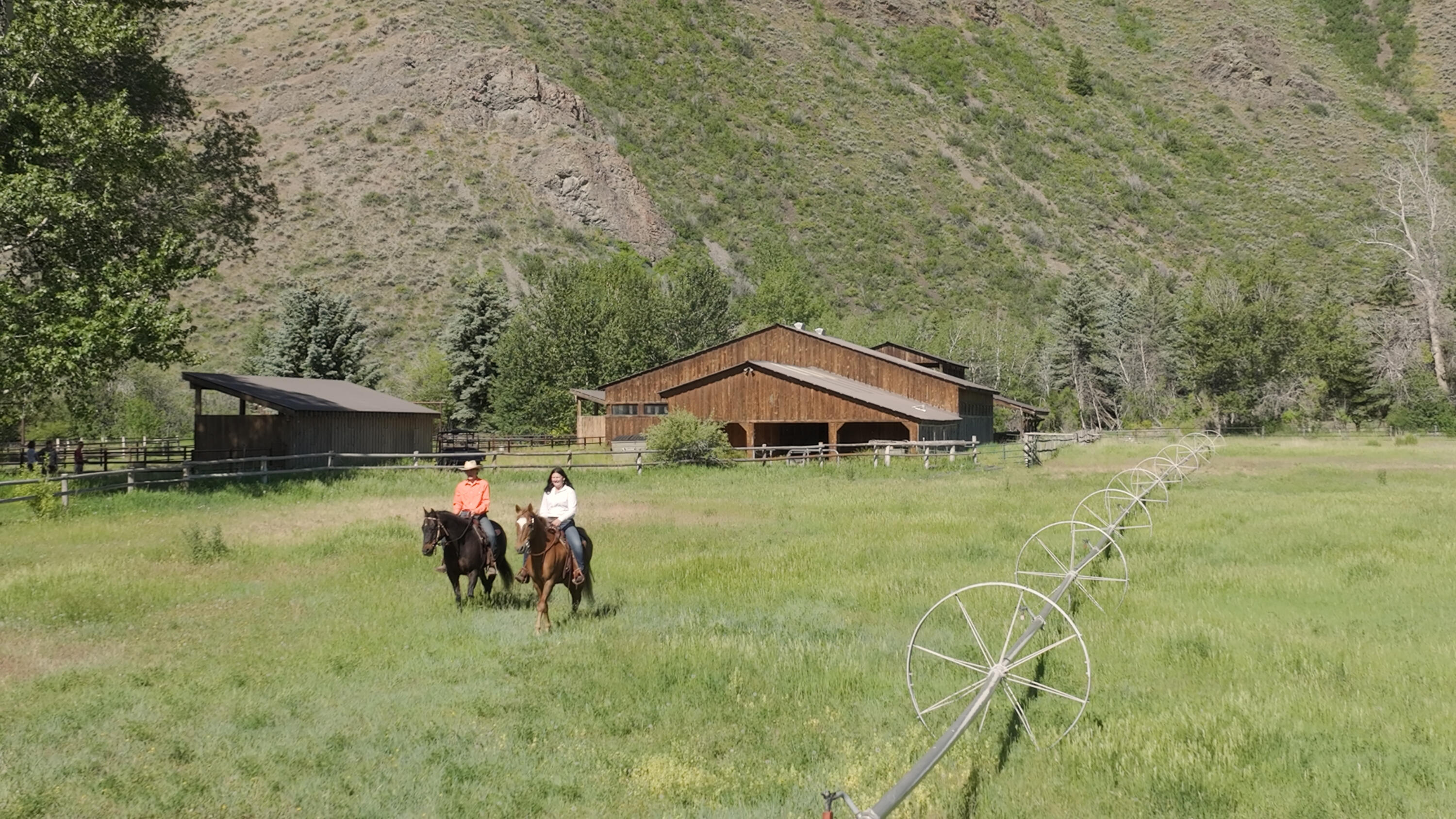 Riding Back to the Barn