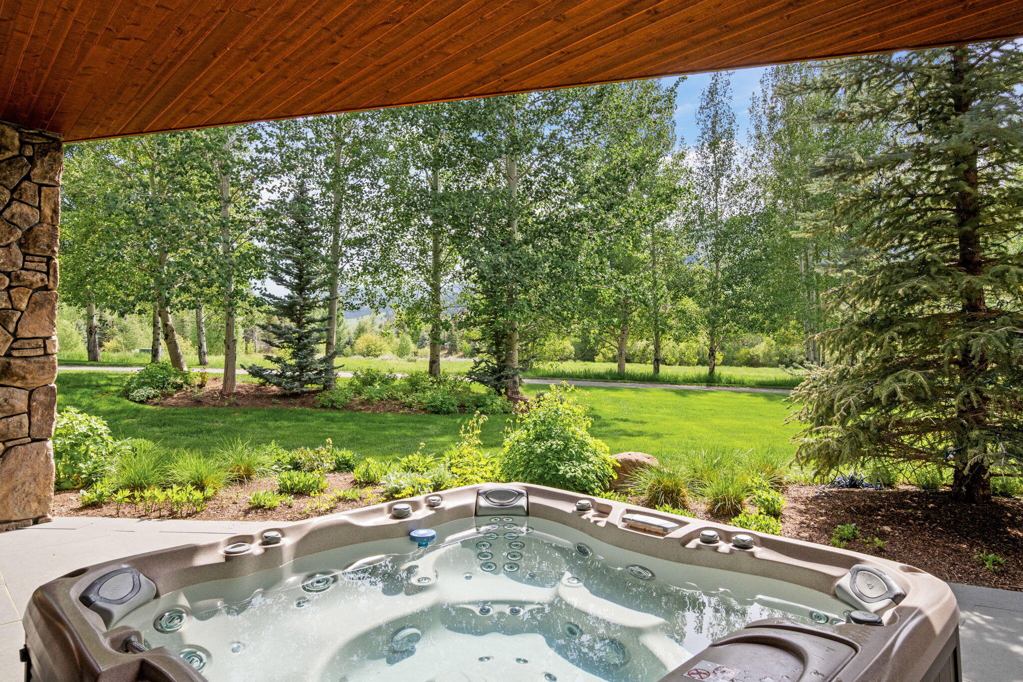 Jacuzzi off Media Room