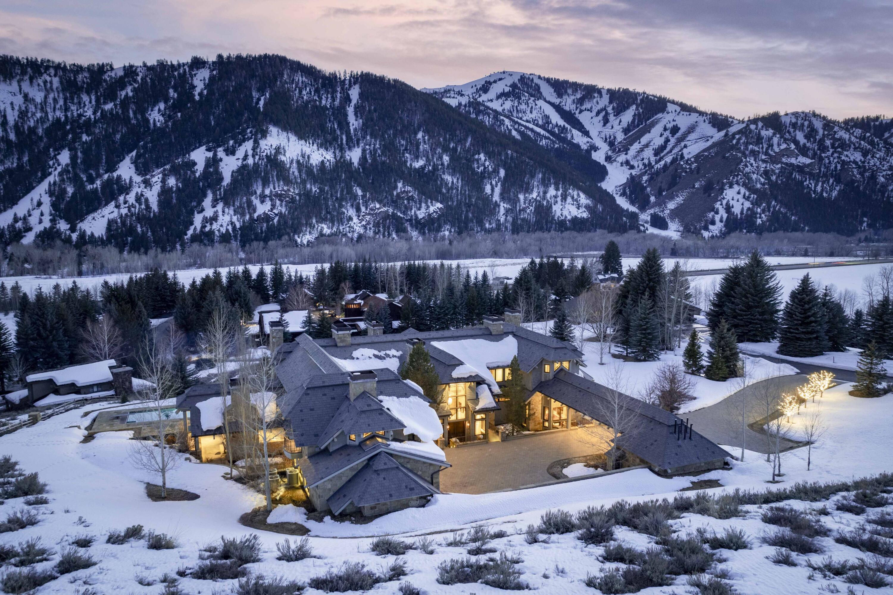 Winter twilight