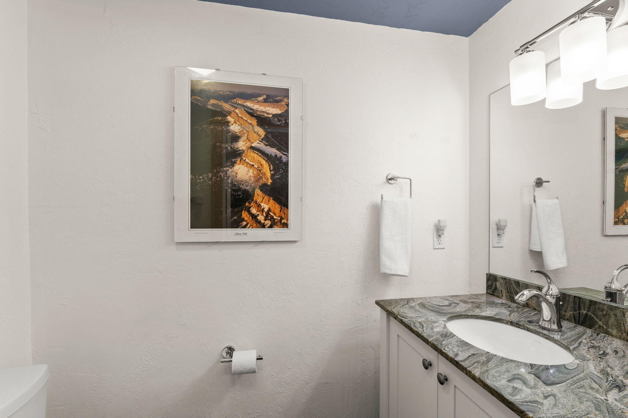 Upstairs Powder Room
