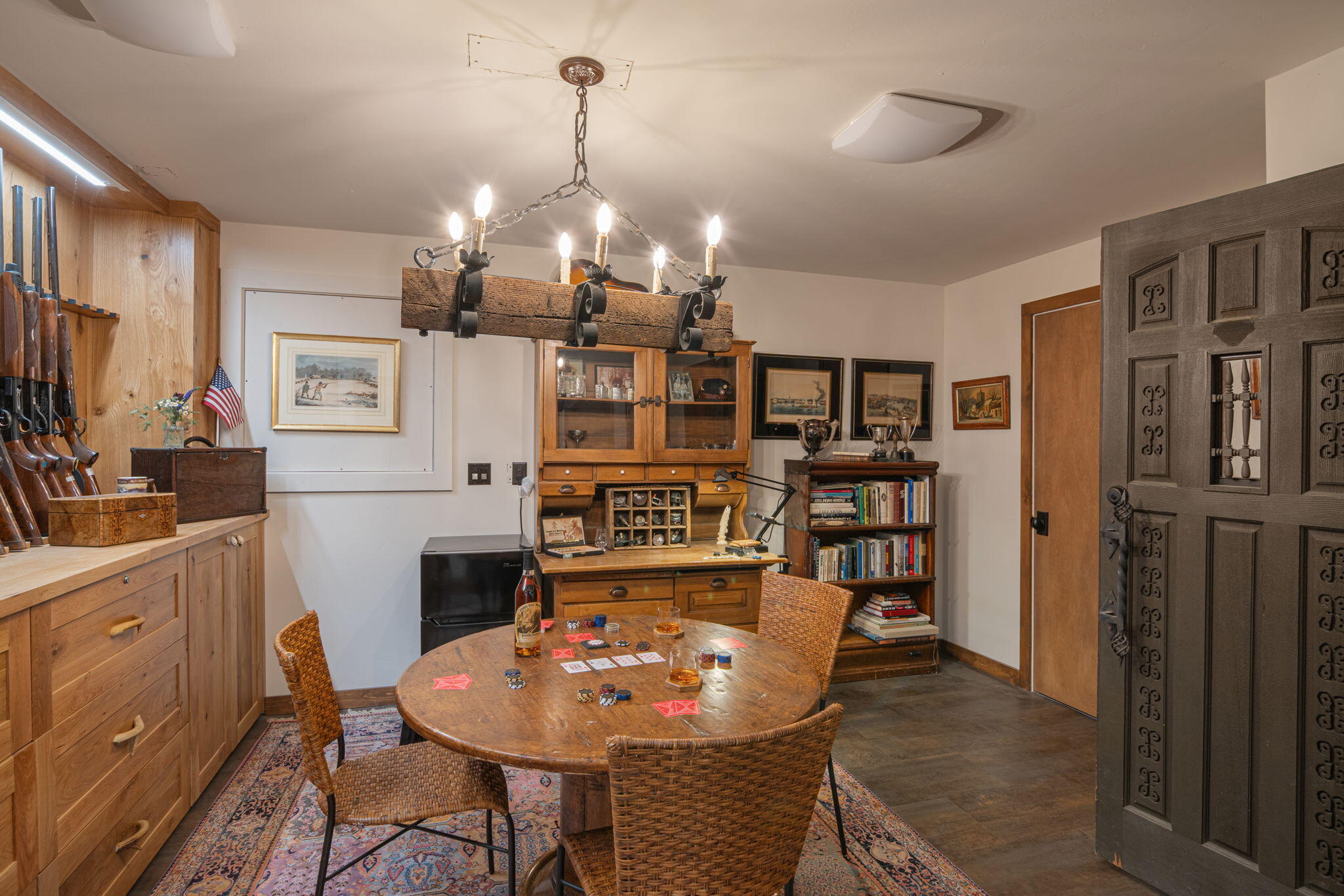 downstairs hidden room