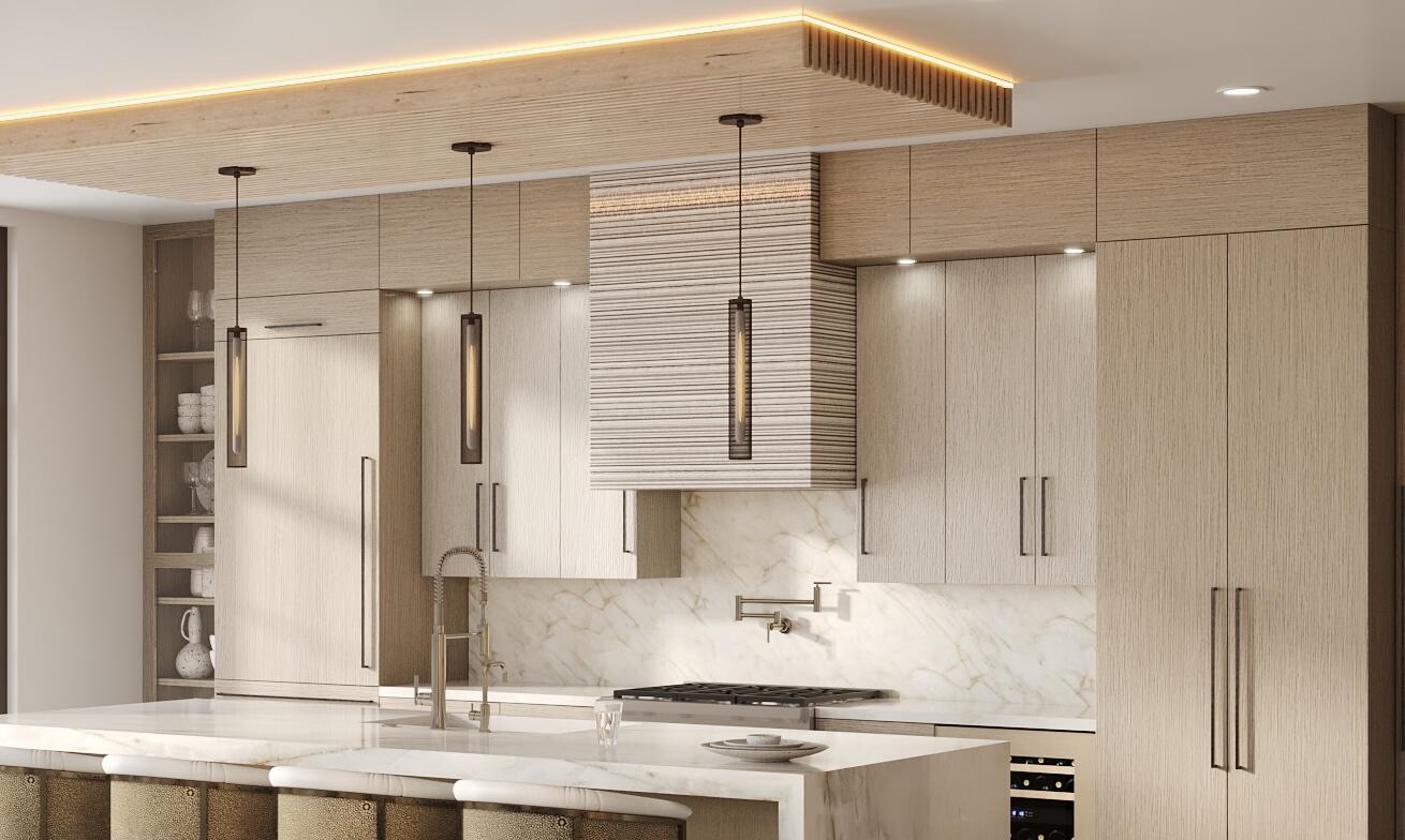 Kitchen Rendering - Alpenglow