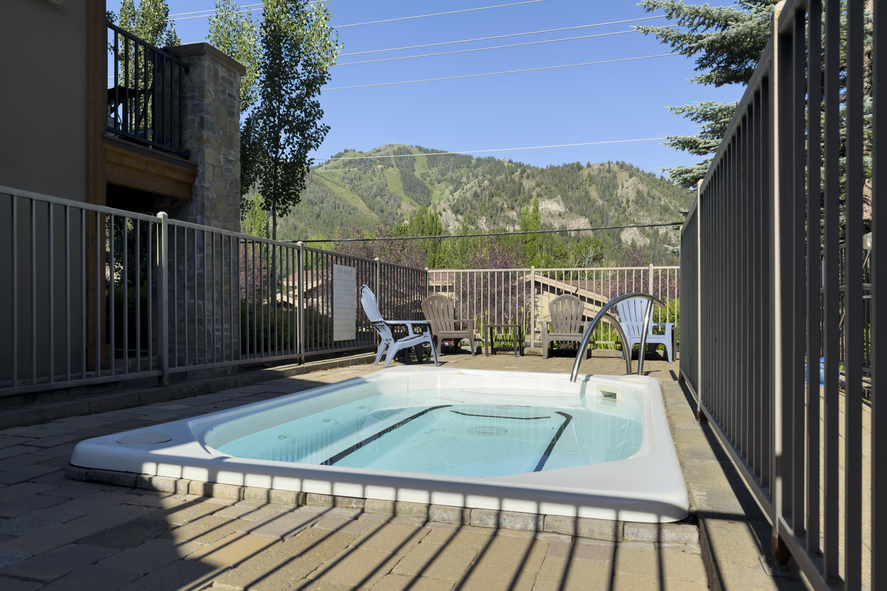 Spa with Baldy Views