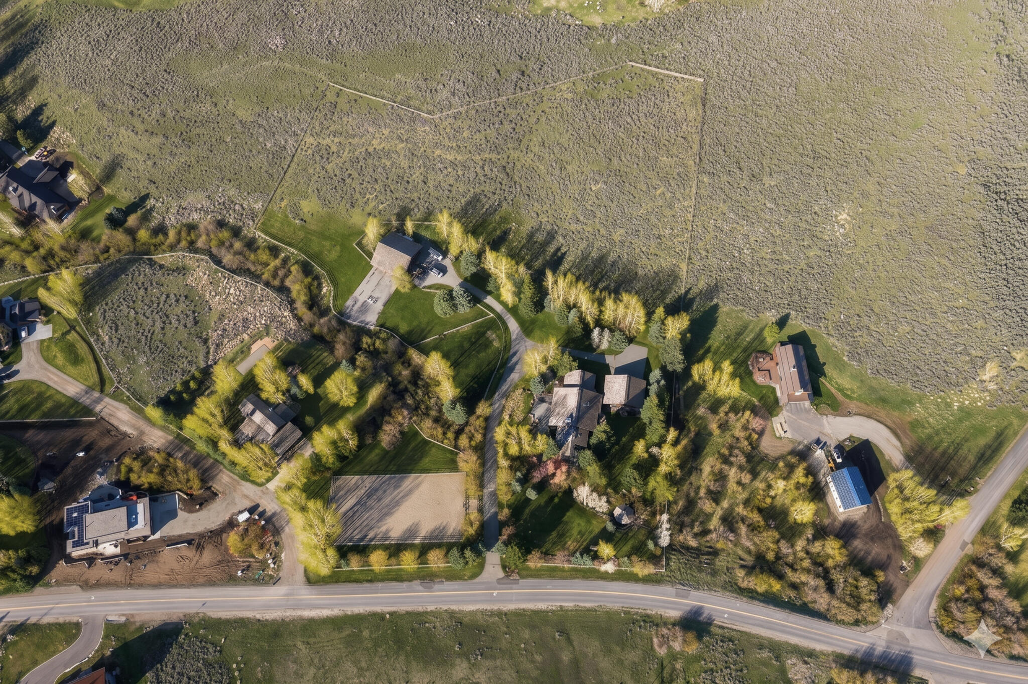 7.36 Ac with Private Driveway