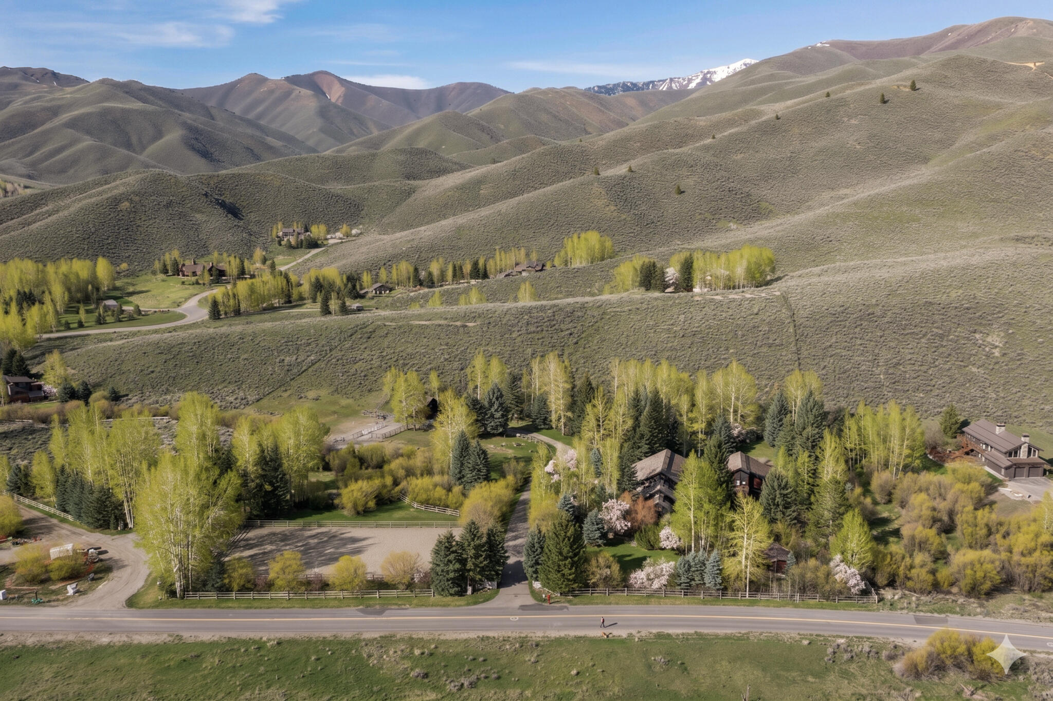 Spring aerial