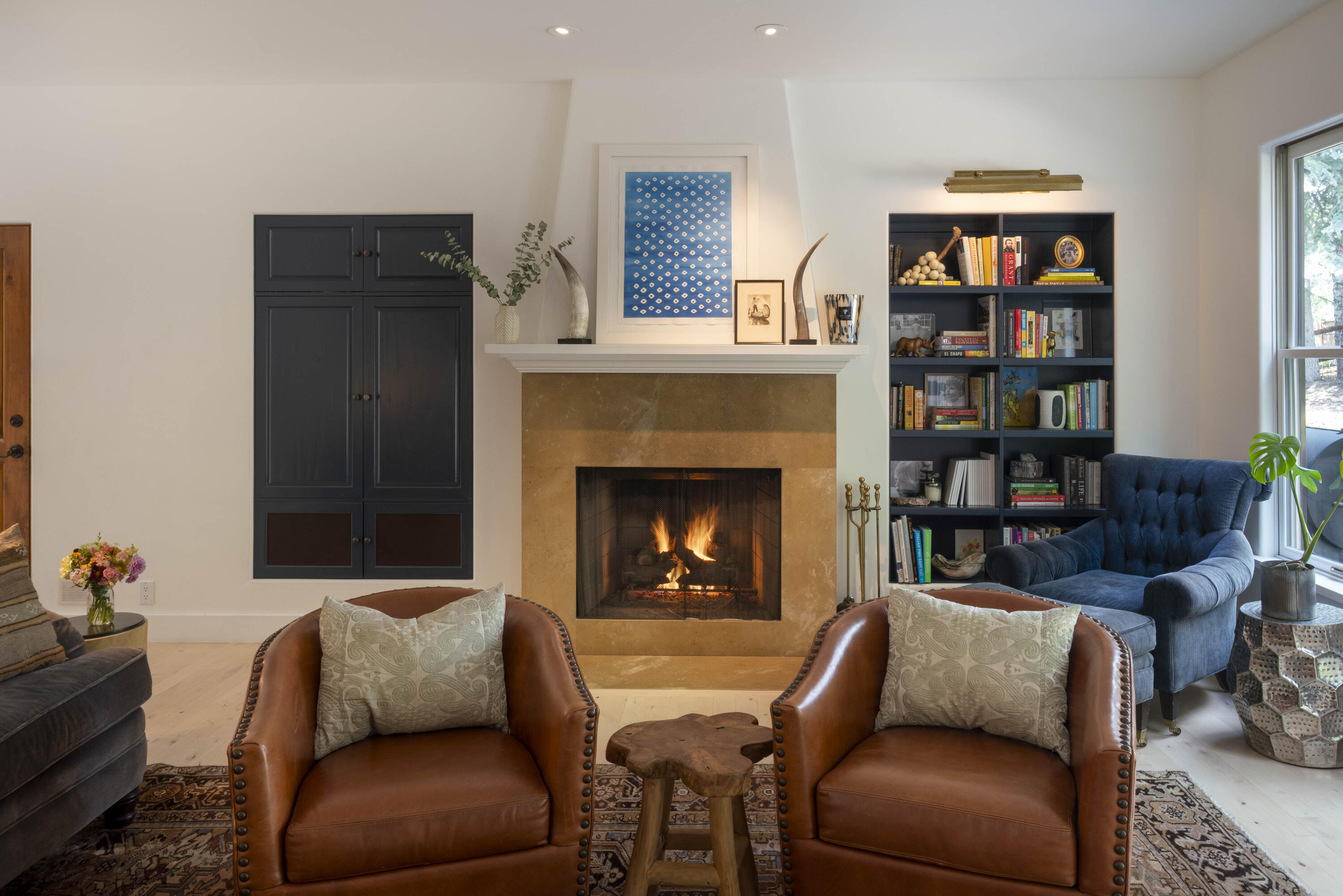 Living Room Fireplace