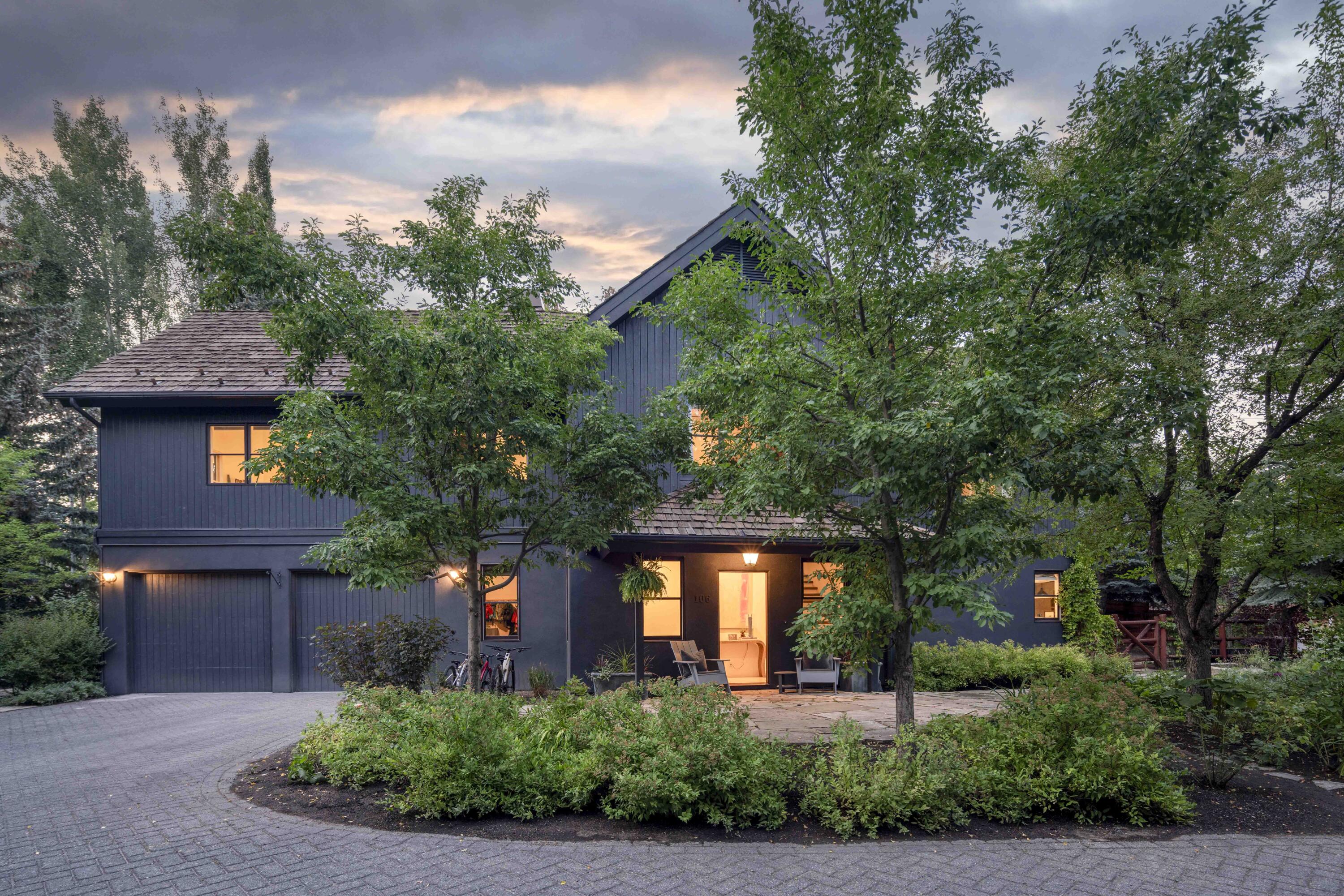 Front of Home at Twilight