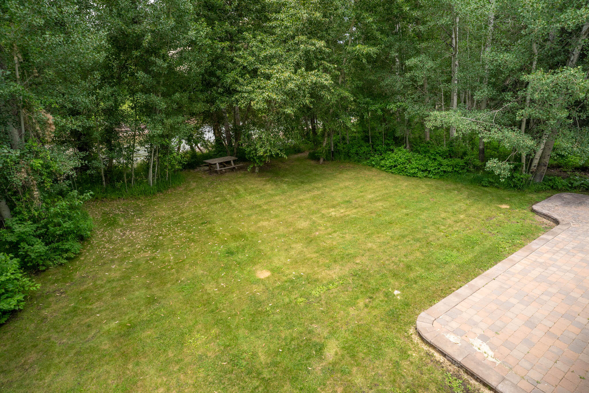 Back Patio and River