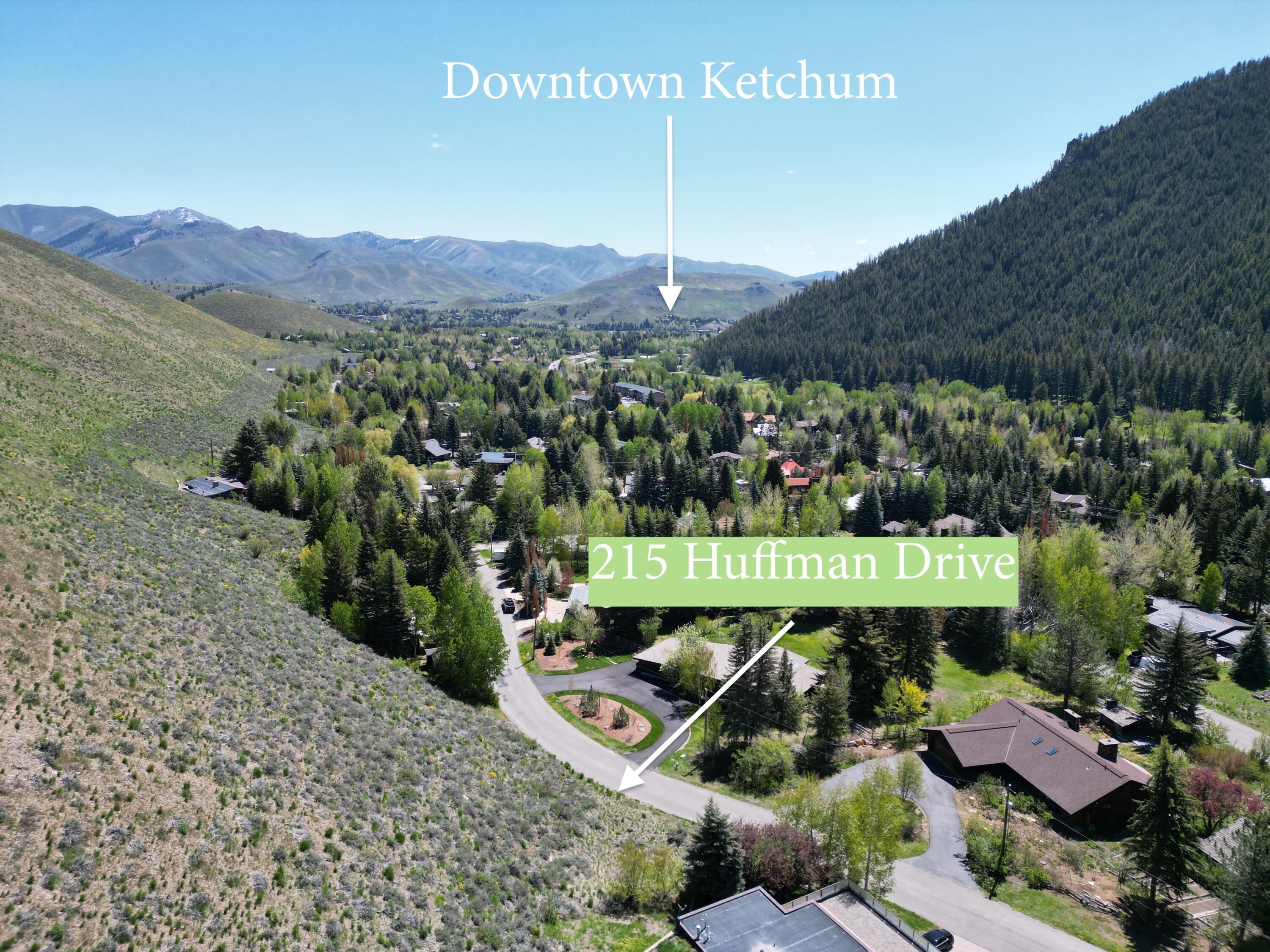 Aerial with Ketchum to Orient