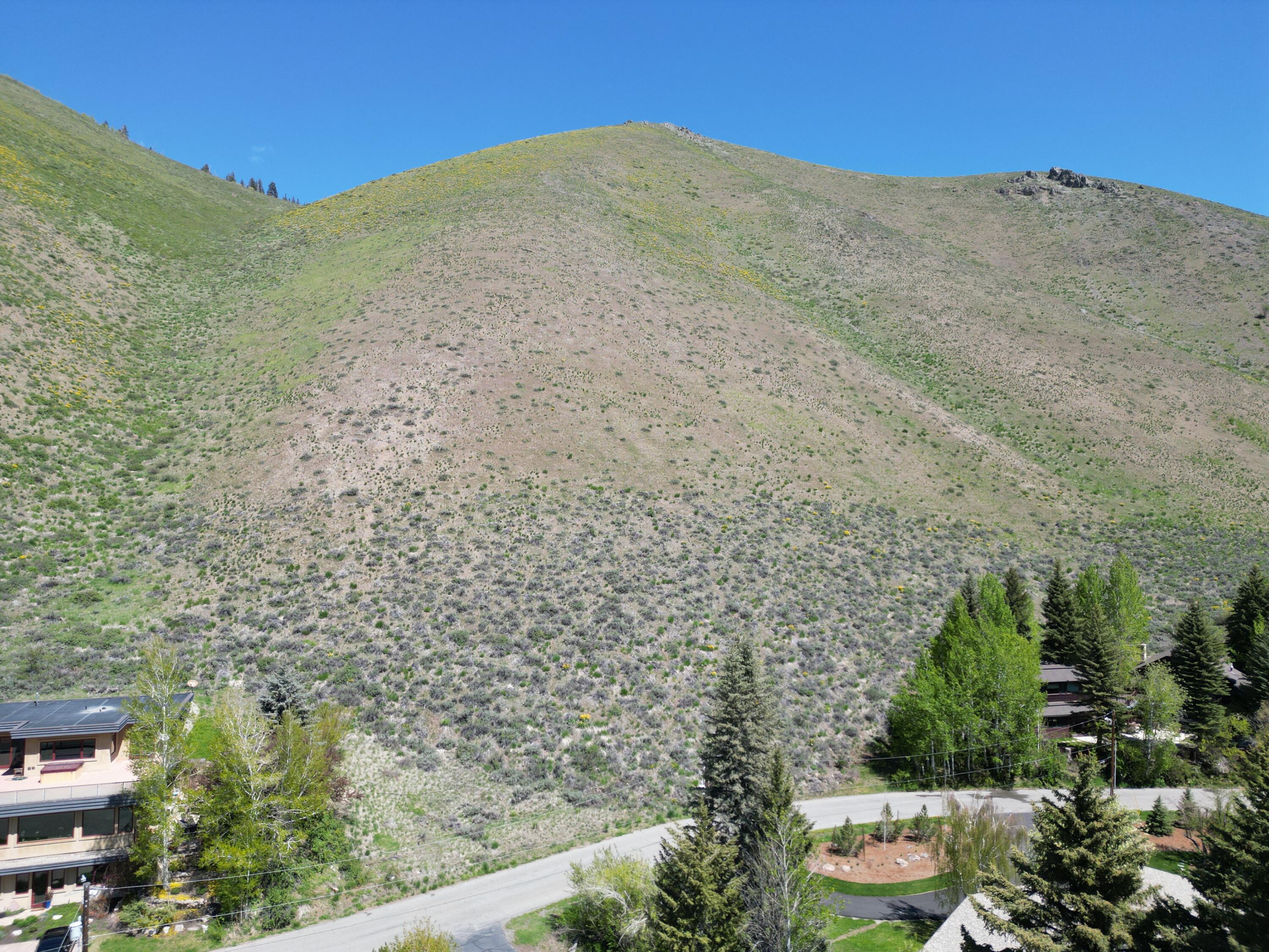 Aerial Looking north