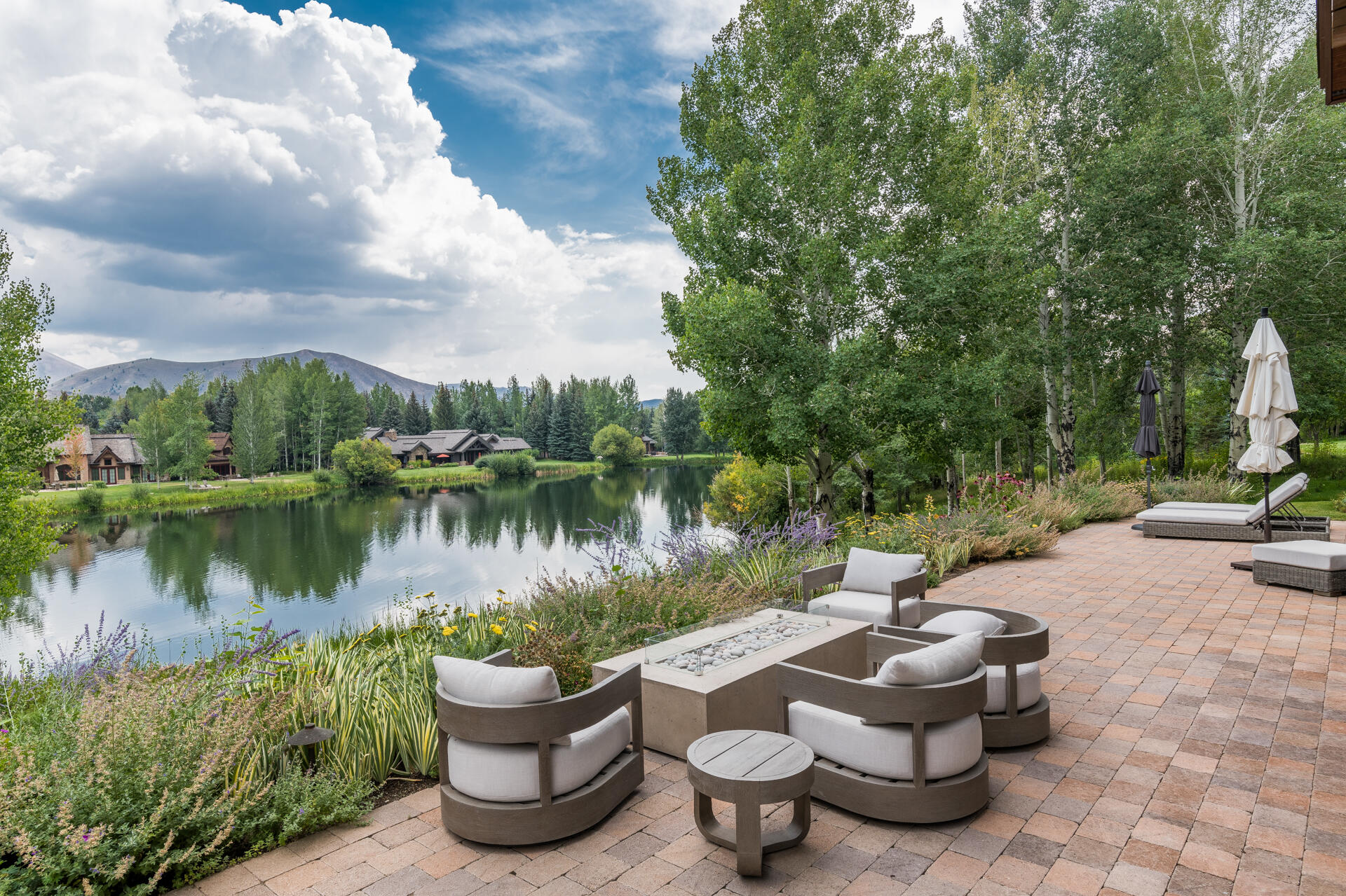 Sitting Area by the Lake