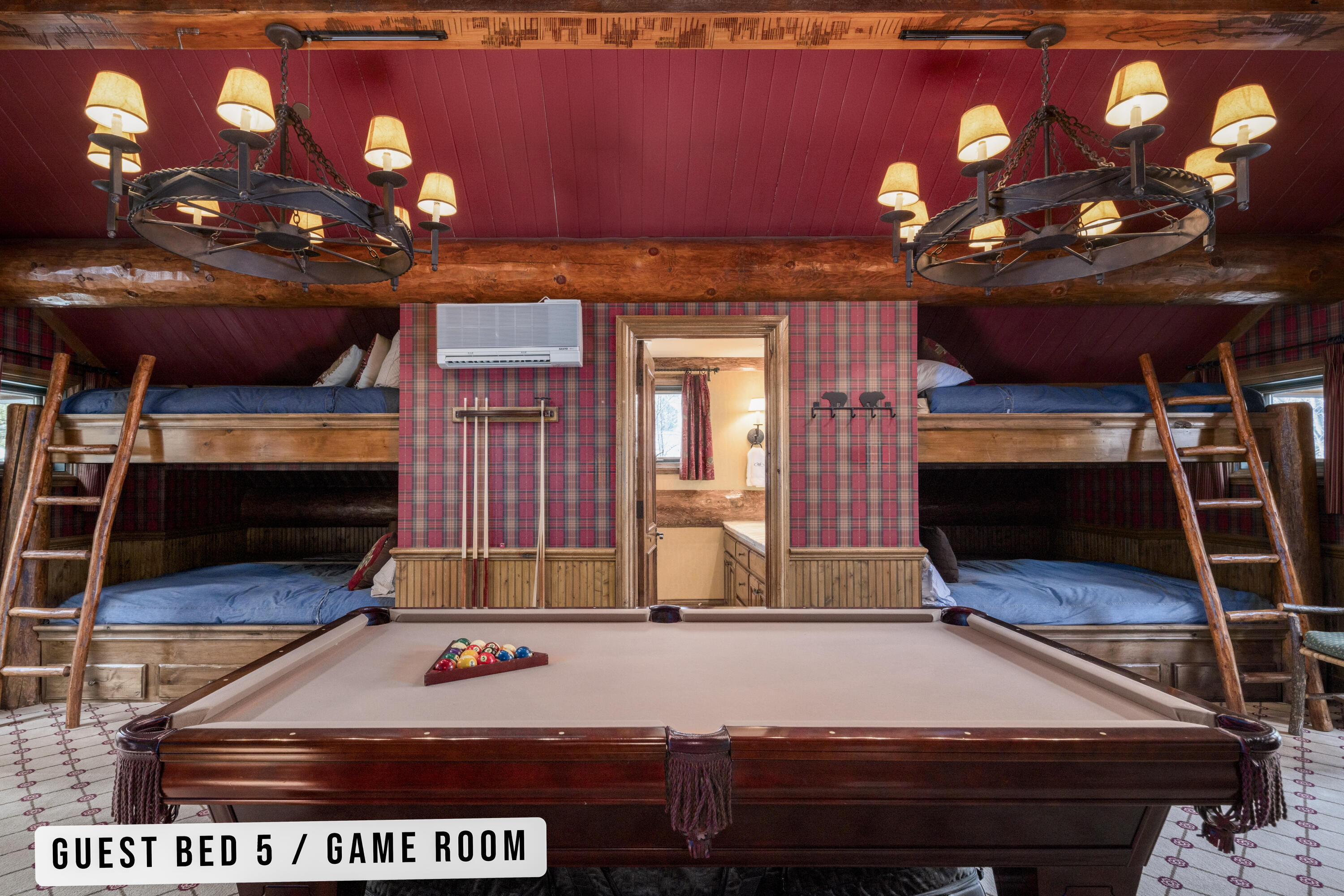 Bunk/game room