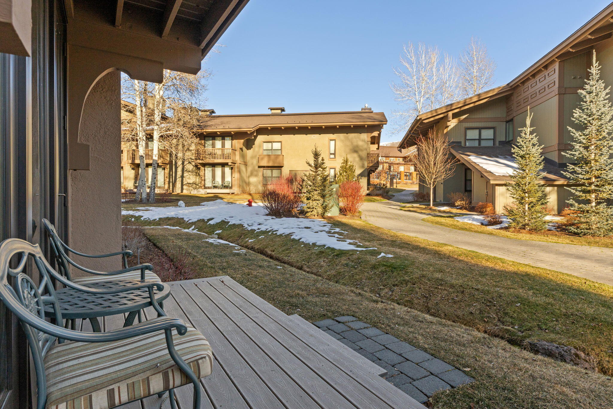 Deck off Dining/Living