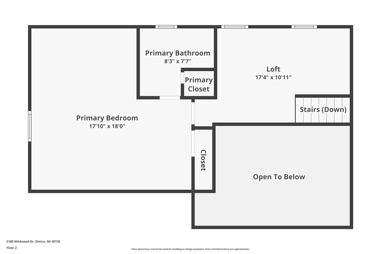 Elmira, Michigan 49730, United States, 3 Bedrooms Bedrooms, ,2 BathroomsBathrooms,Residential,Active,256807